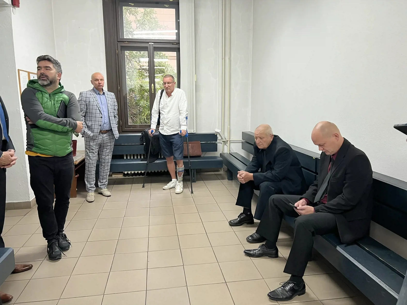 Pojednávanie s podnikateľom z Revúcej Mariánom Výborným na Špecializovanom trestnom súde v Banskej Bystrici 11.10.2023.