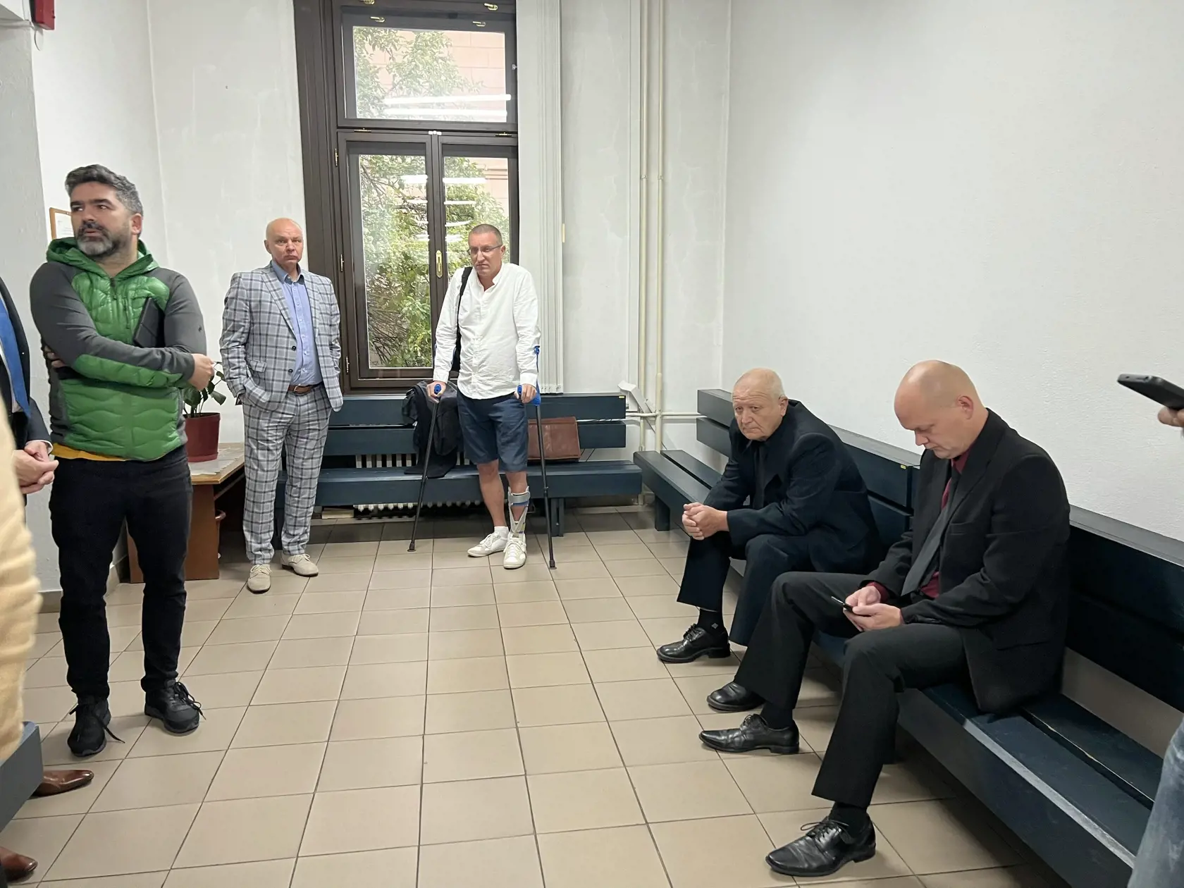 Pojednávanie s podnikateľom z Revúcej Mariánom Výborným na Špecializovanom trestnom súde v Banskej Bystrici 11.10.2023.