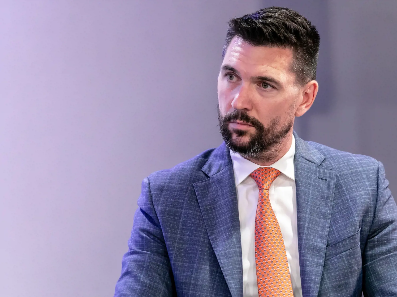 Na snímke politici počas politickej diskusie pred parlamentnými voľbami 2023. 
