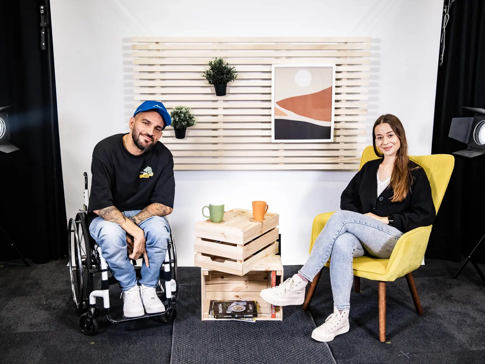 Diskusná relácia “Dobré správy zo života” ktorej hosťom bol Bekim Aziri, moderátor a influencer.