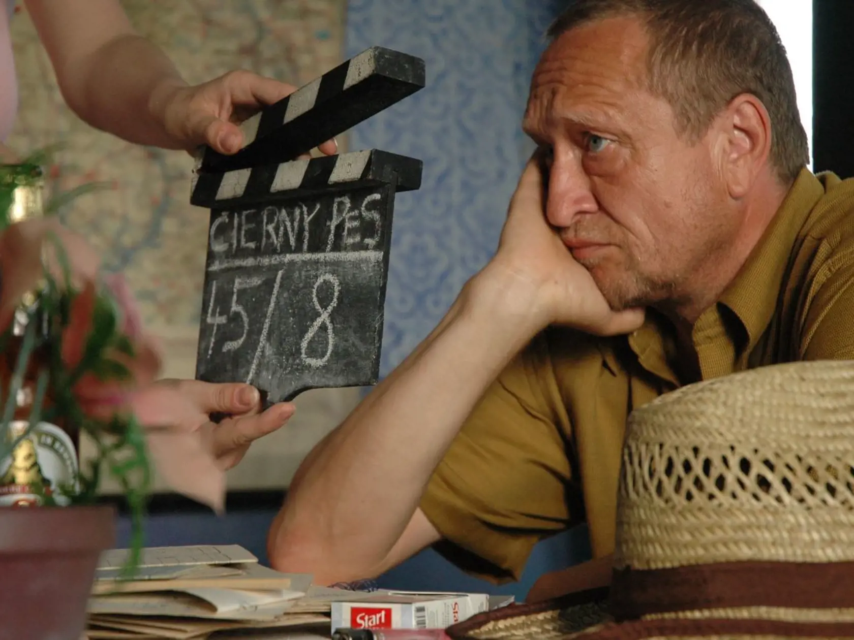 Ľubomír Paulovič v študentskom filme.