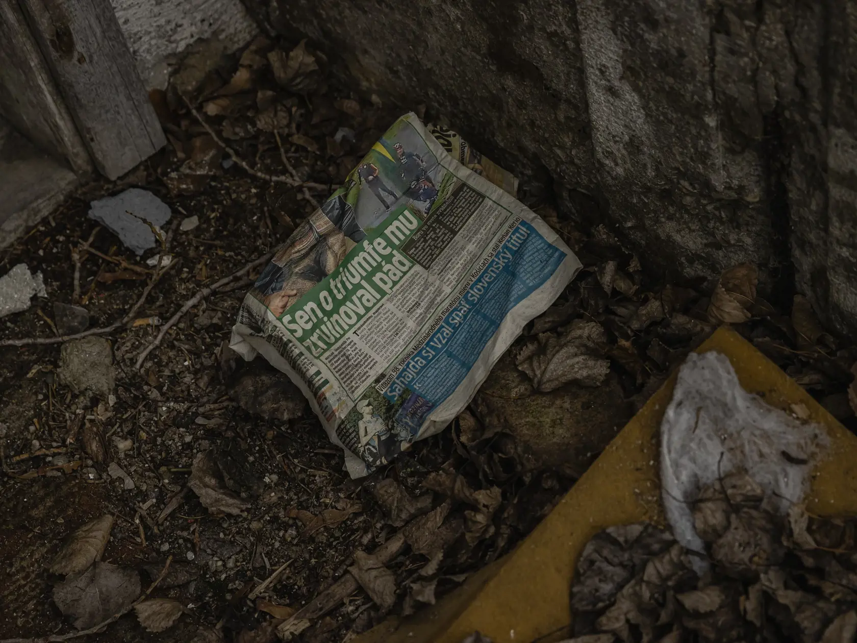 K incidentu došlo v tomto areáli bývalého družstva v obci Miloslavov.
