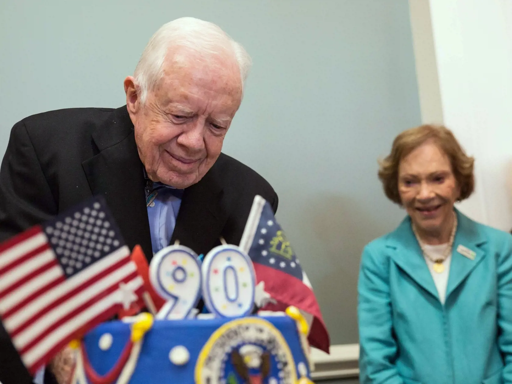 Bývalý americký prezident Jimmy Carter (97).