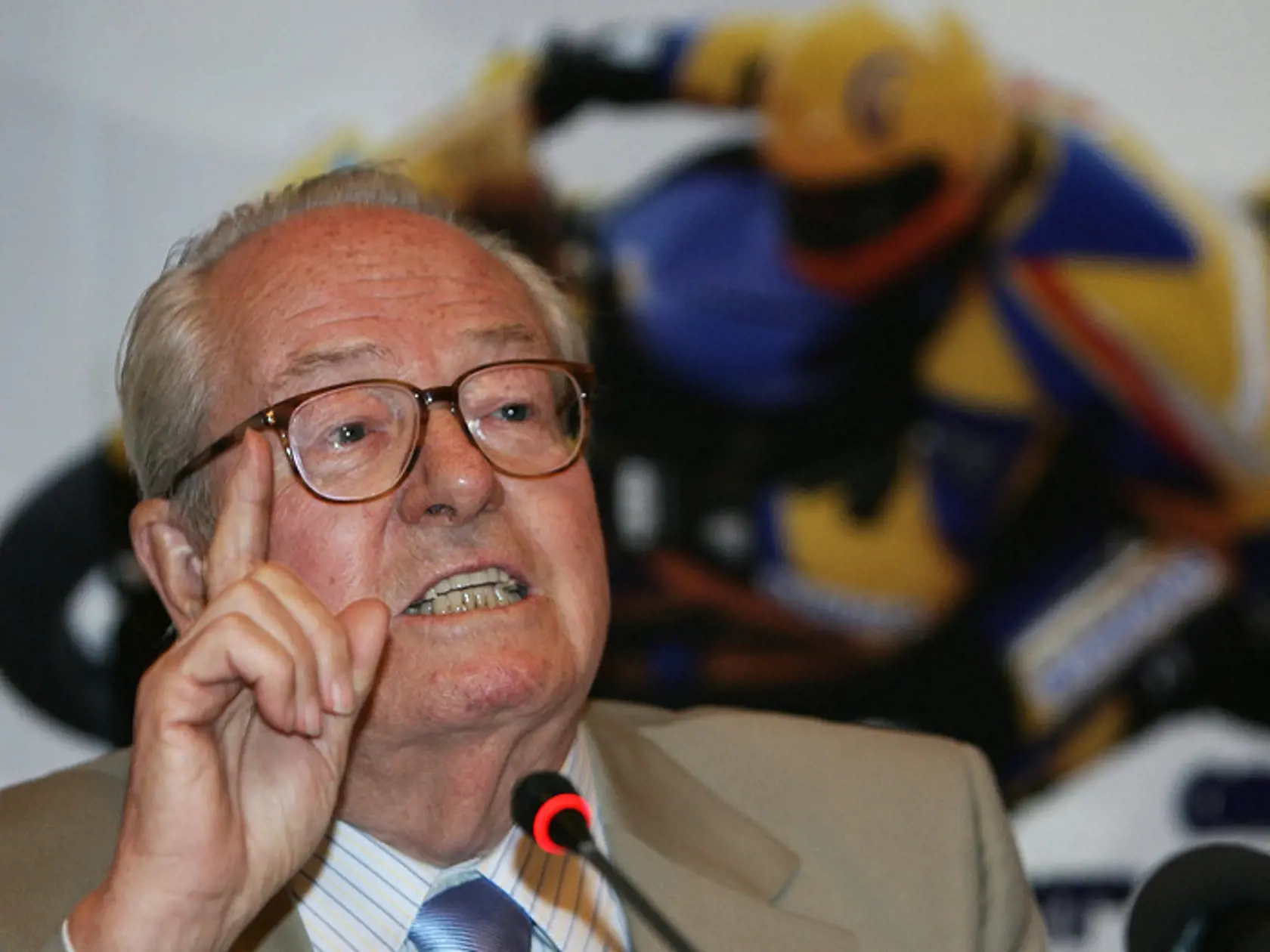 Francúzsky politik Jean-Marie Le Pen (93)