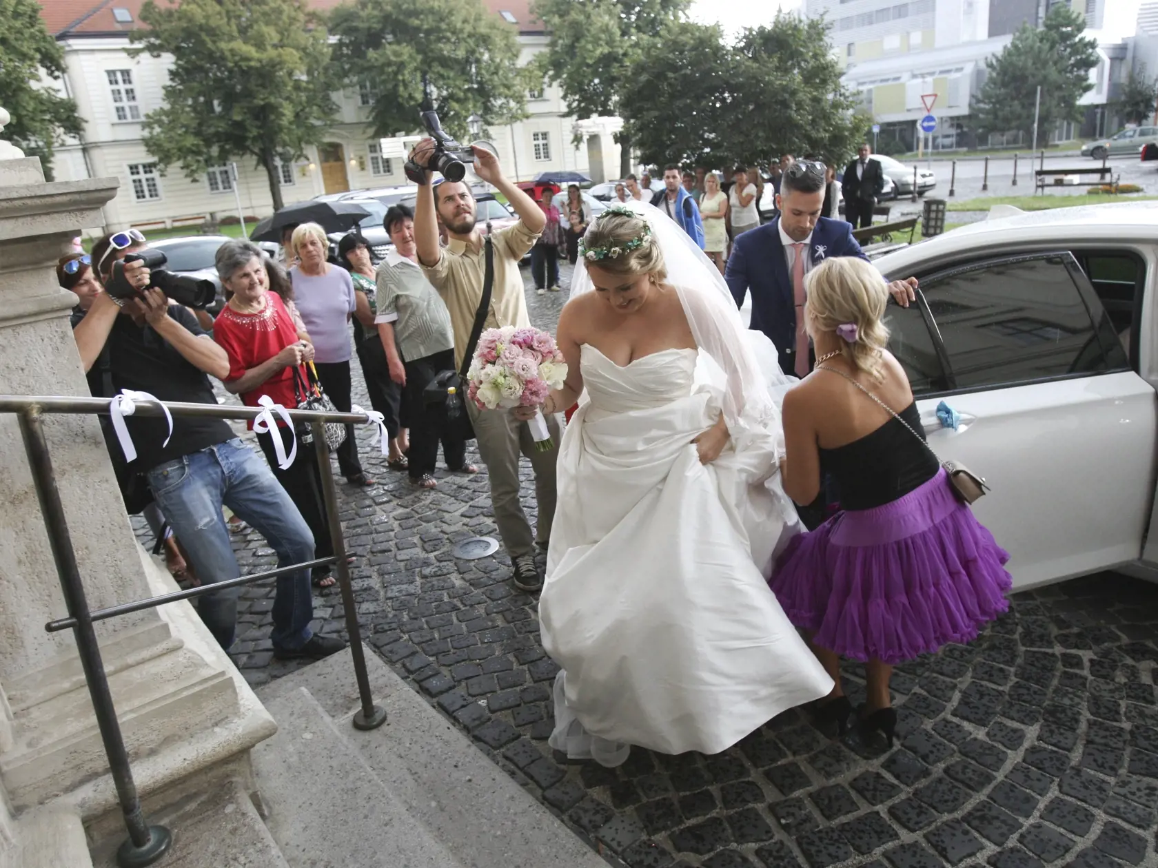 Svadba Dominiky Mirgovej a Petra Zvolenského v Trnave