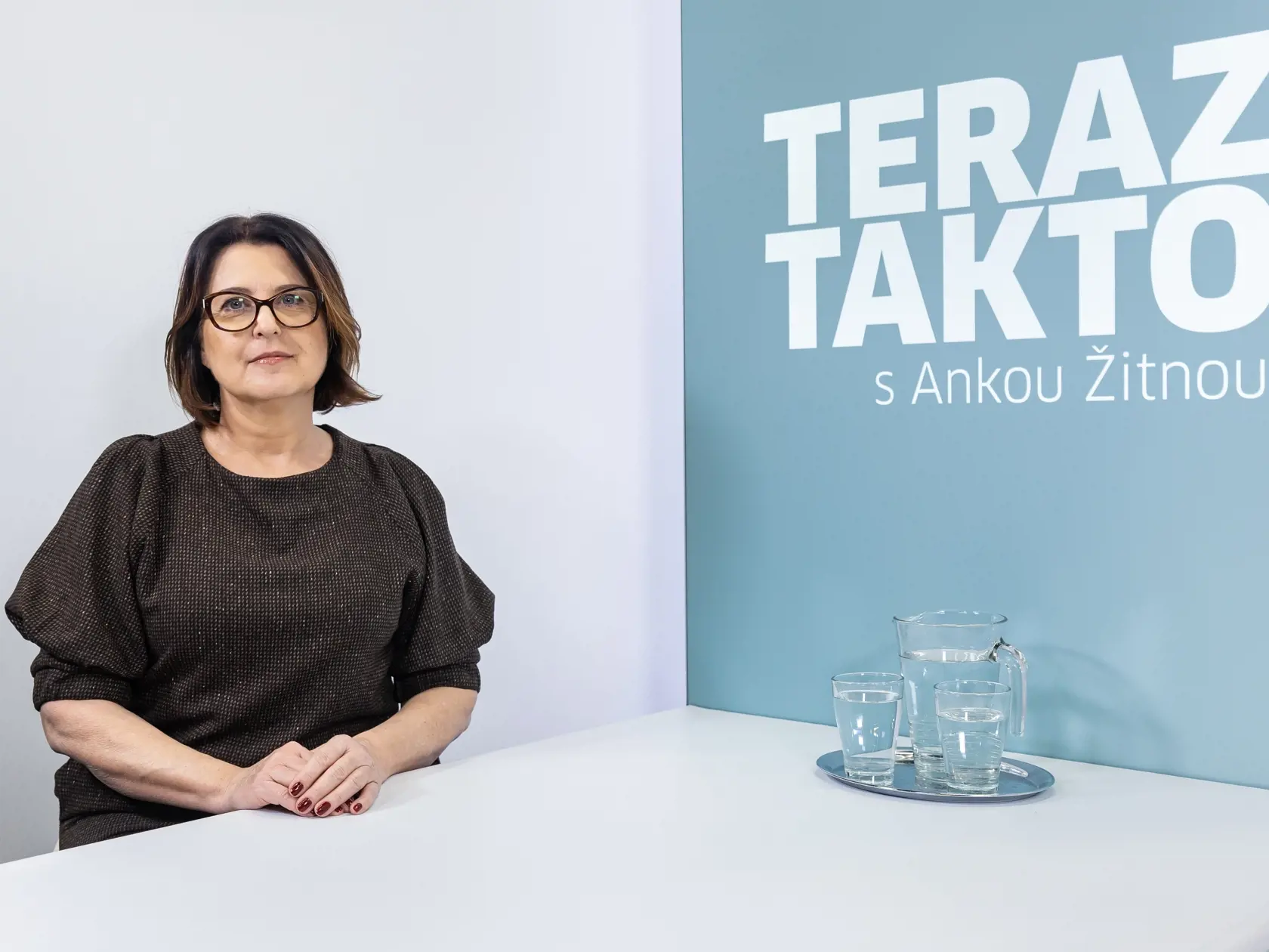 Diskusná relácia "Teraz Takto", ktorej hosťom bola Marcela Kosová.