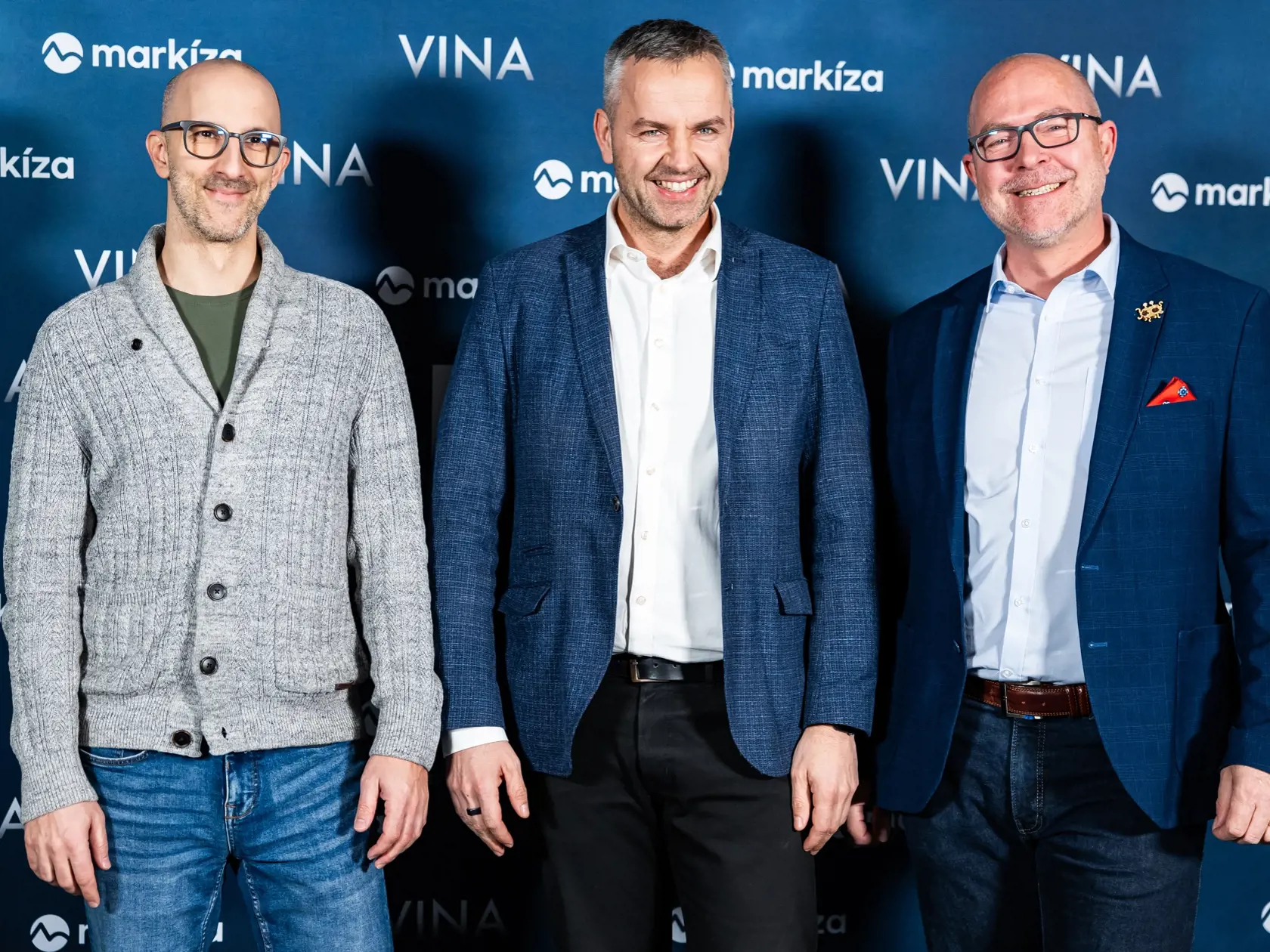 Premiéra seriálu “VINA” v Bratislave. Na snímke Peter Gažík.