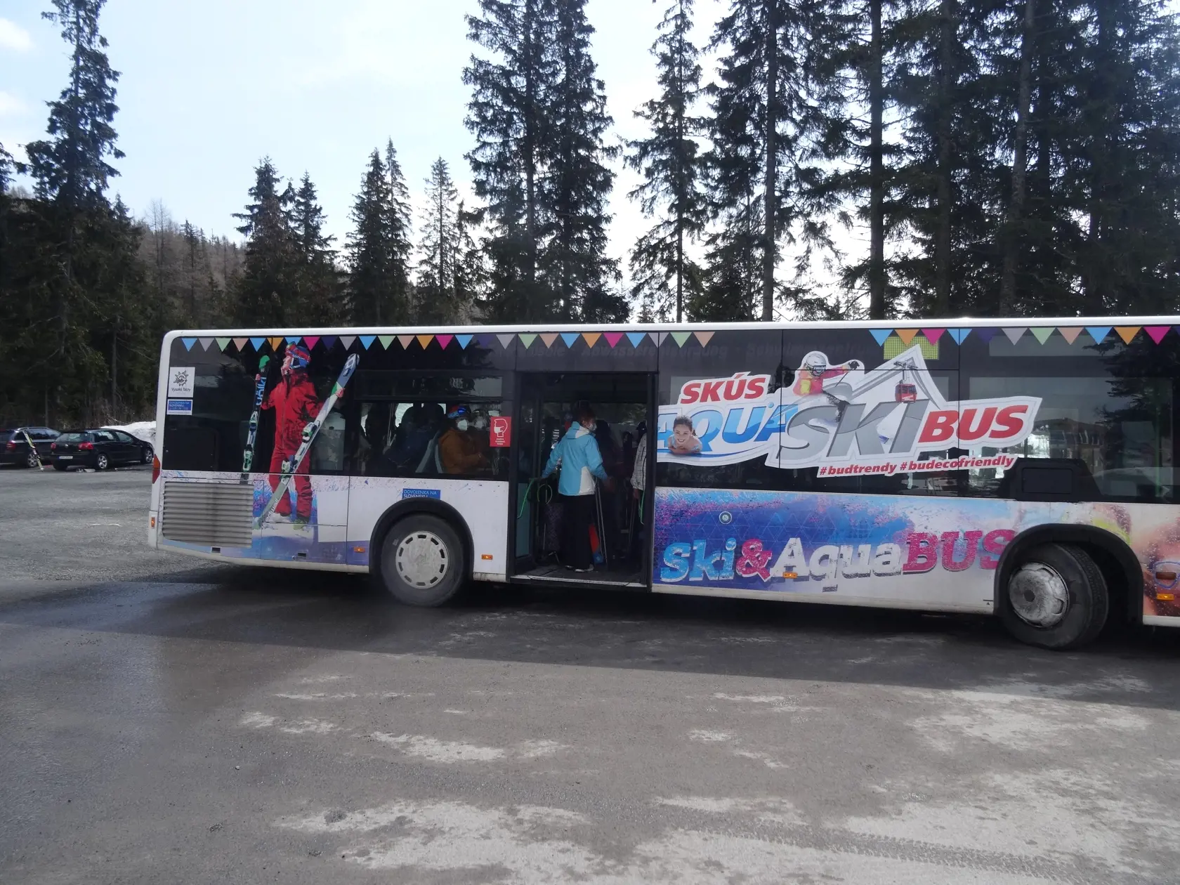 Lyžiari si pochvaľovali obnovenie prevádzky skibusu.