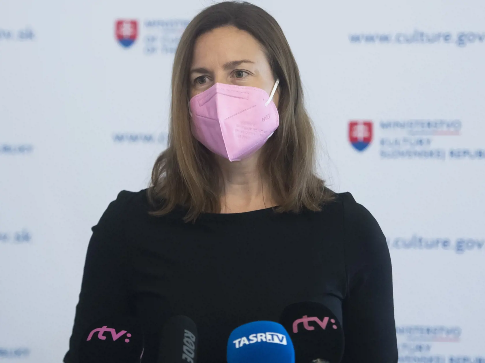 Na snímke ministerka kultúry SR Natália Milanová (OĽaNO)