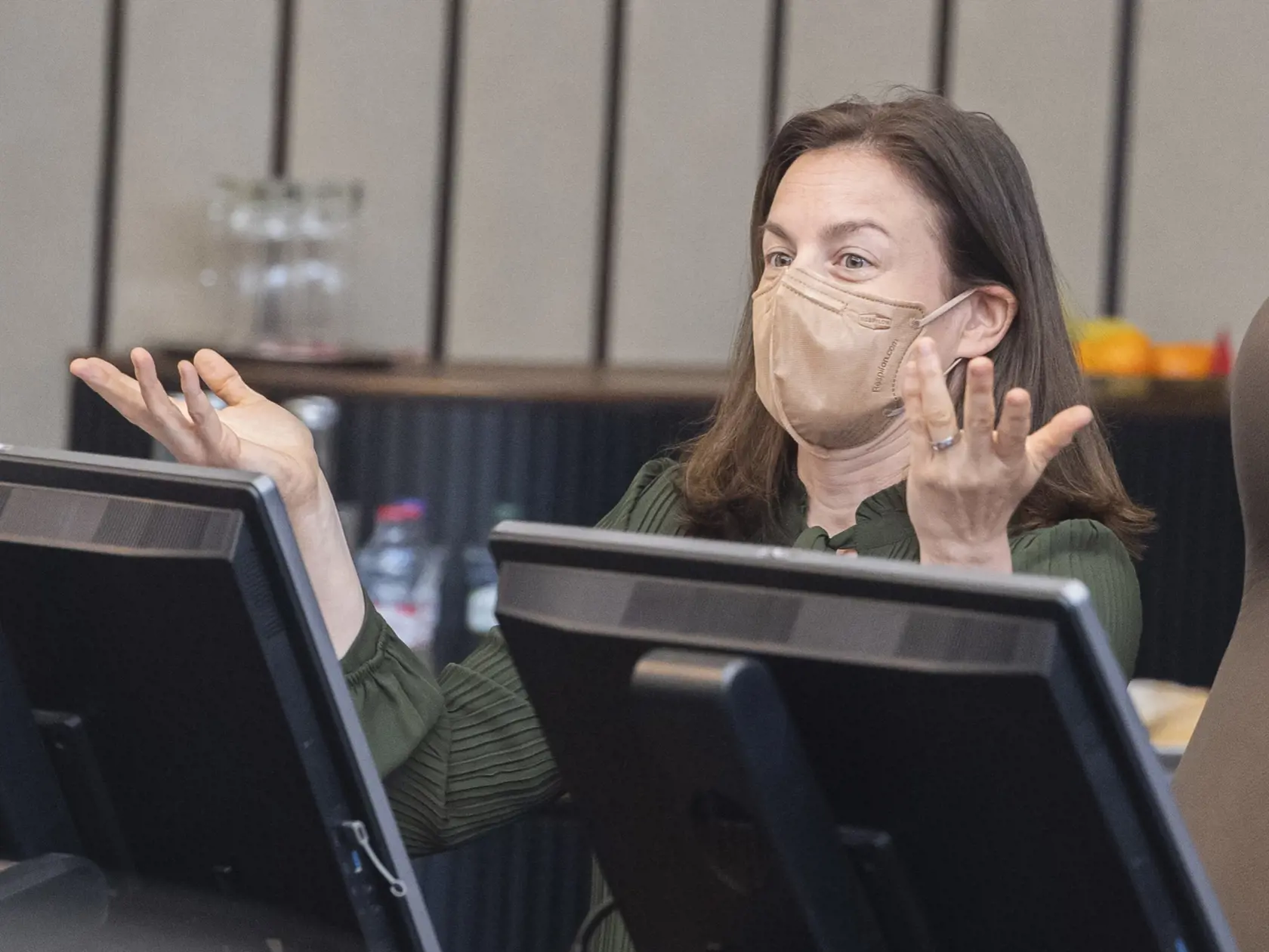 Na snímke ministerka kultúry SR Natália Milanová (OĽaNO)