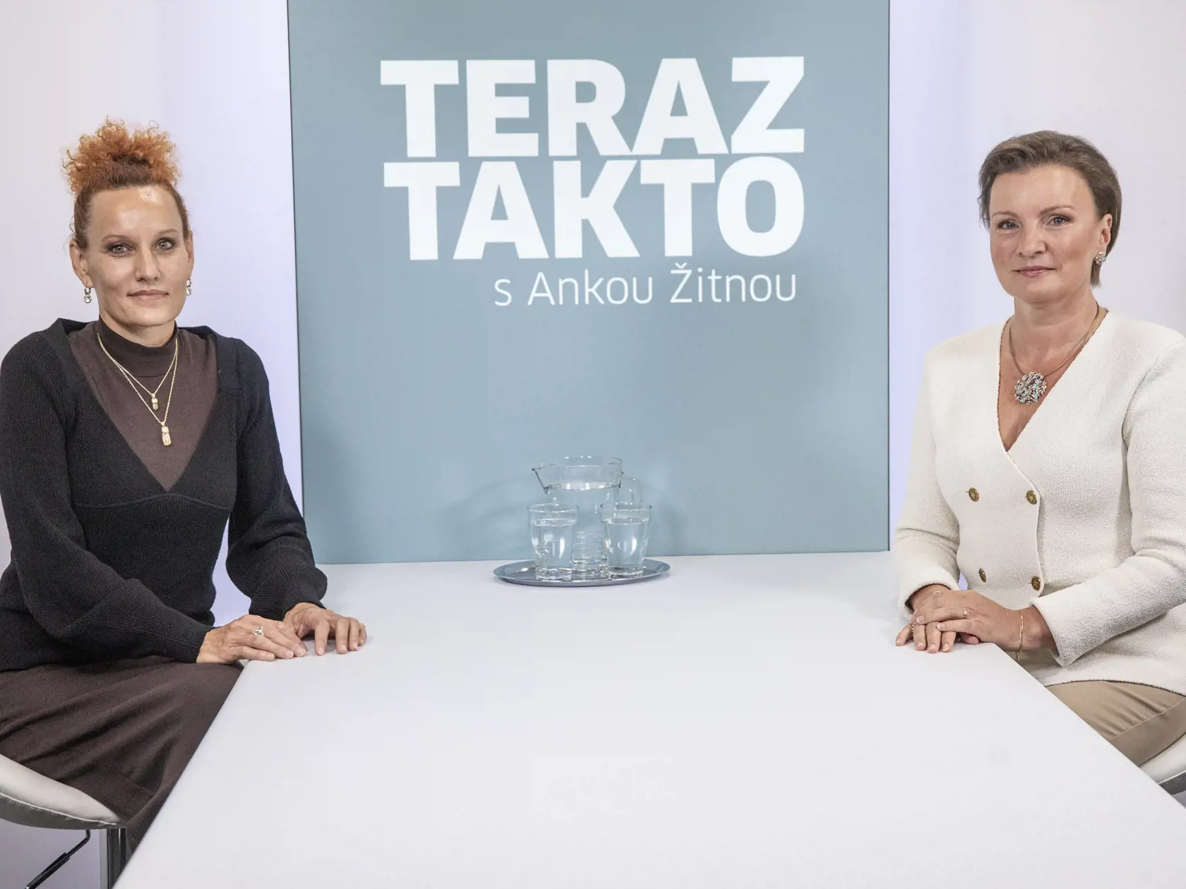 Diskusná relácia "Teraz Takto s Ankou Žitnou", ktorej hosťom bola štátna tajomníčka ministerstva spravodlivosti Katarína Roskoványi.