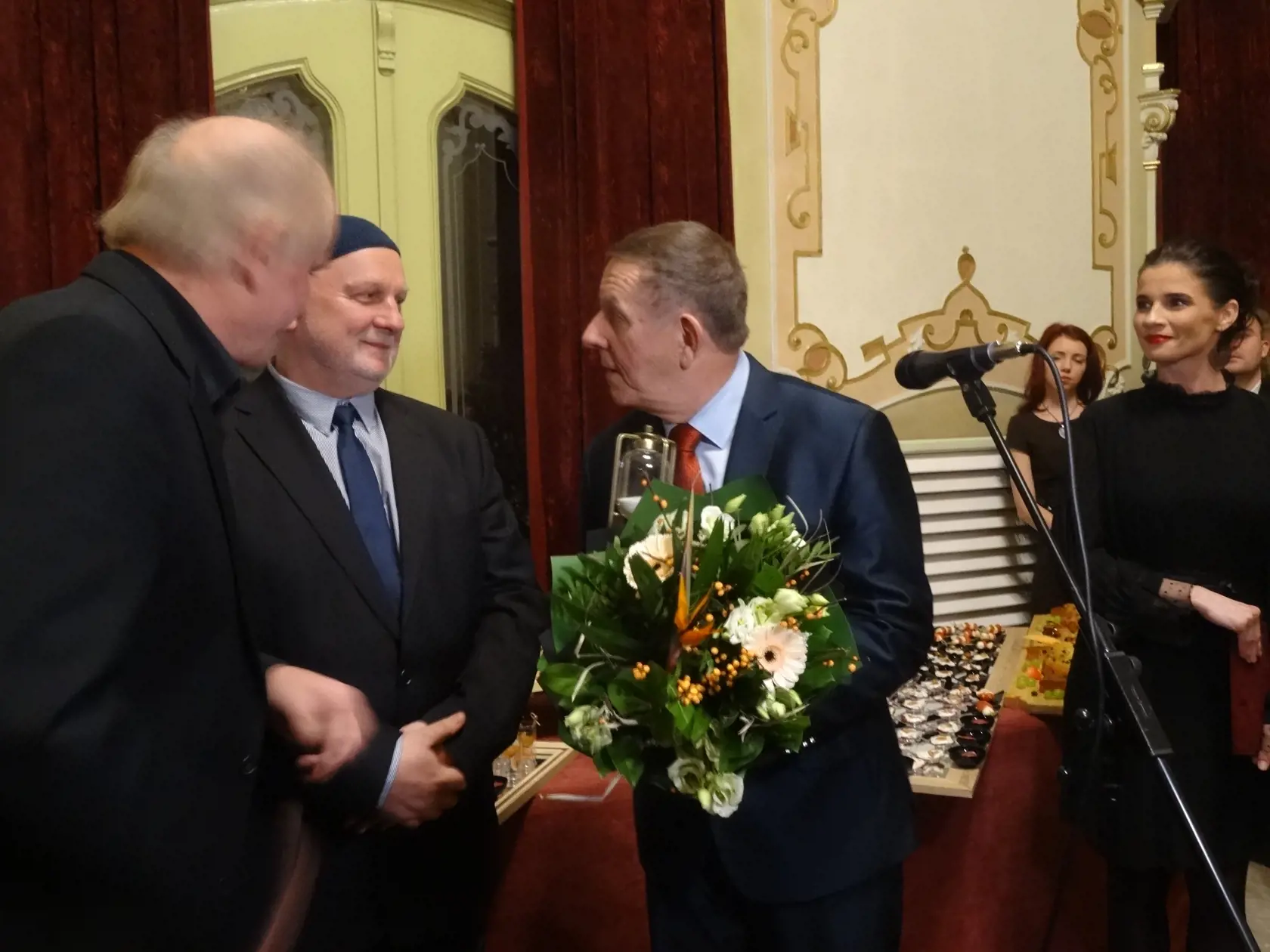 Michael Kocáb, Ondrej Šoth a László Szigeti.