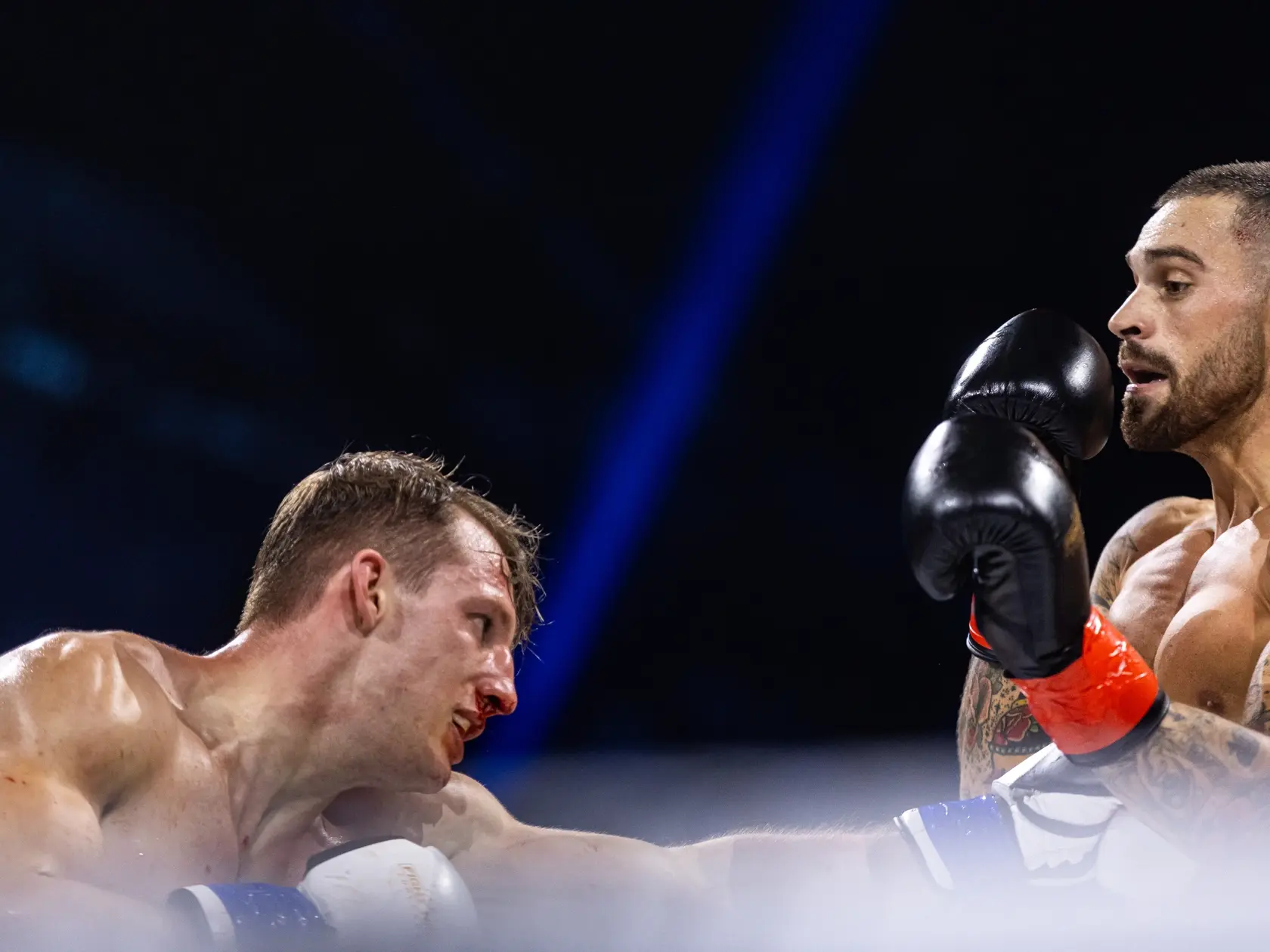 Fight Night Challenge 7 v Bratislave. Na snímke Adam Sedro.