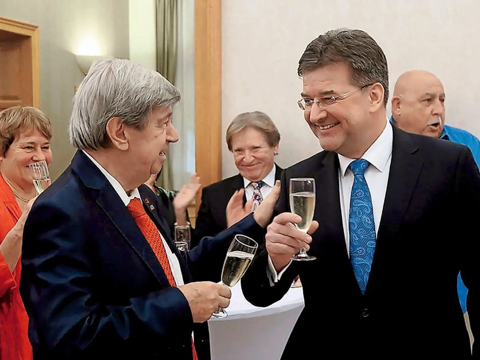 Eduard Kukan a Miroslav Lajčák - exministri zahraničných vecí