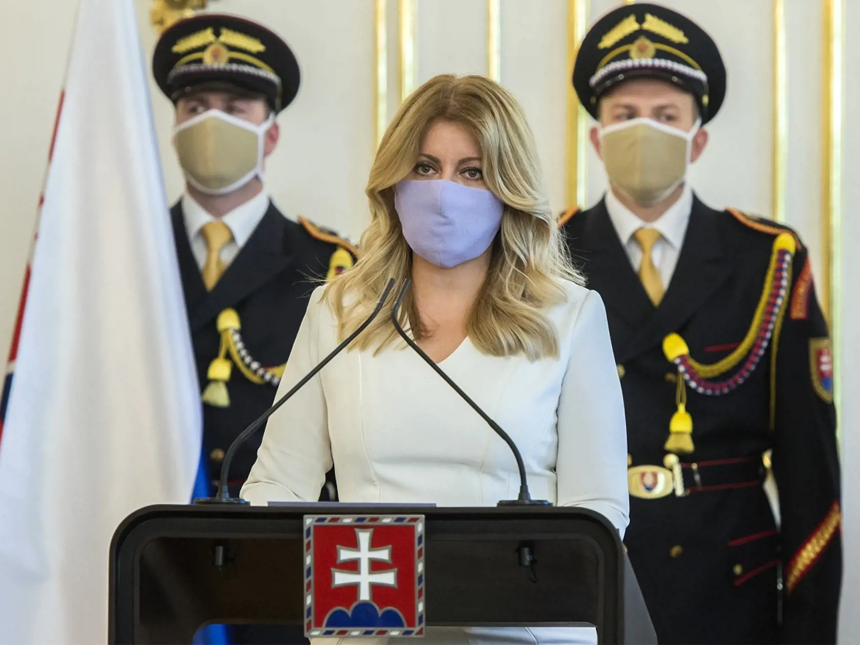 Príhovor Zuzany Čaputovej.