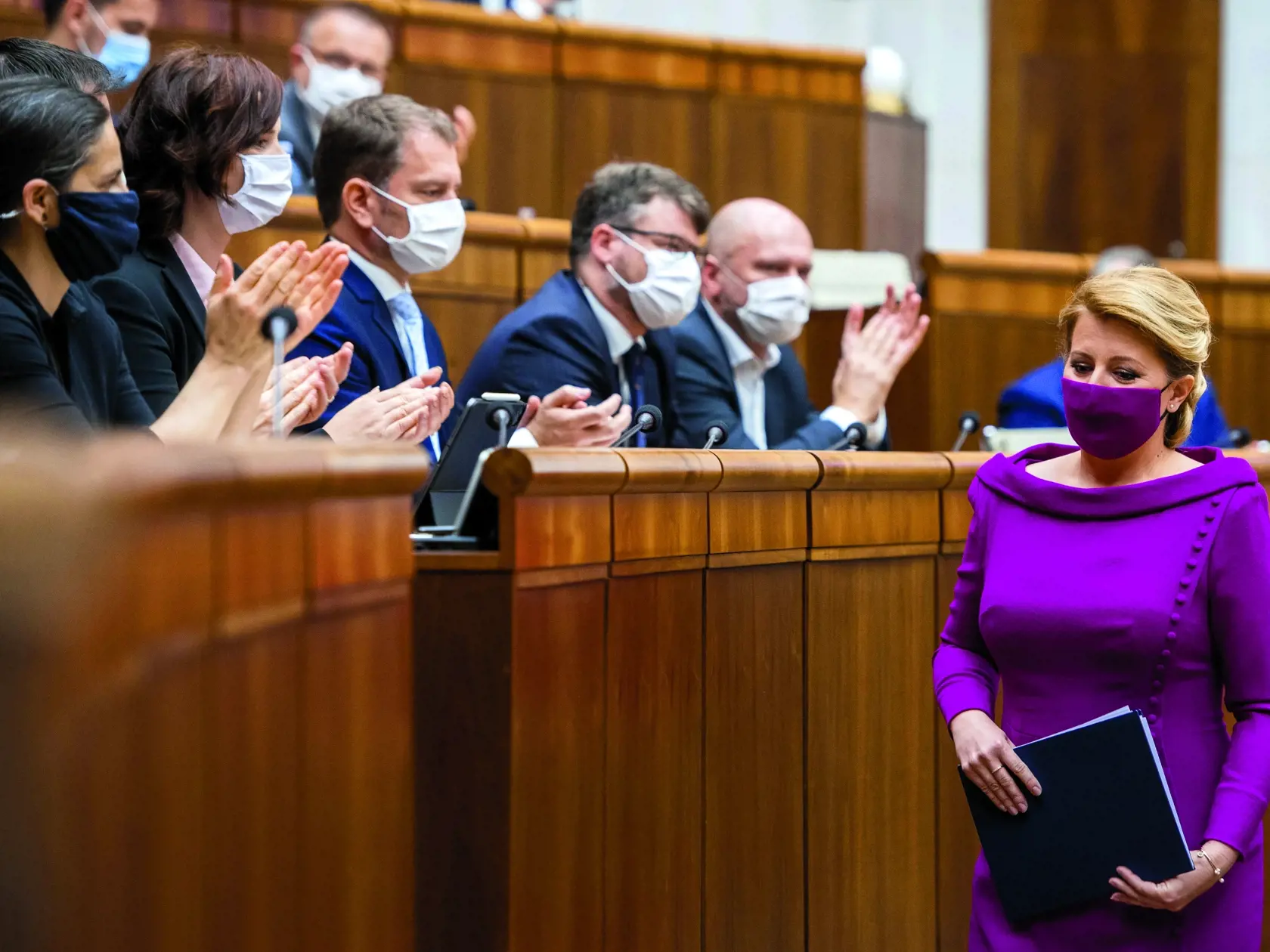 Zuzana Čaputová - prezidentka Slovenskej republiky - prejav v Národnej rade SR