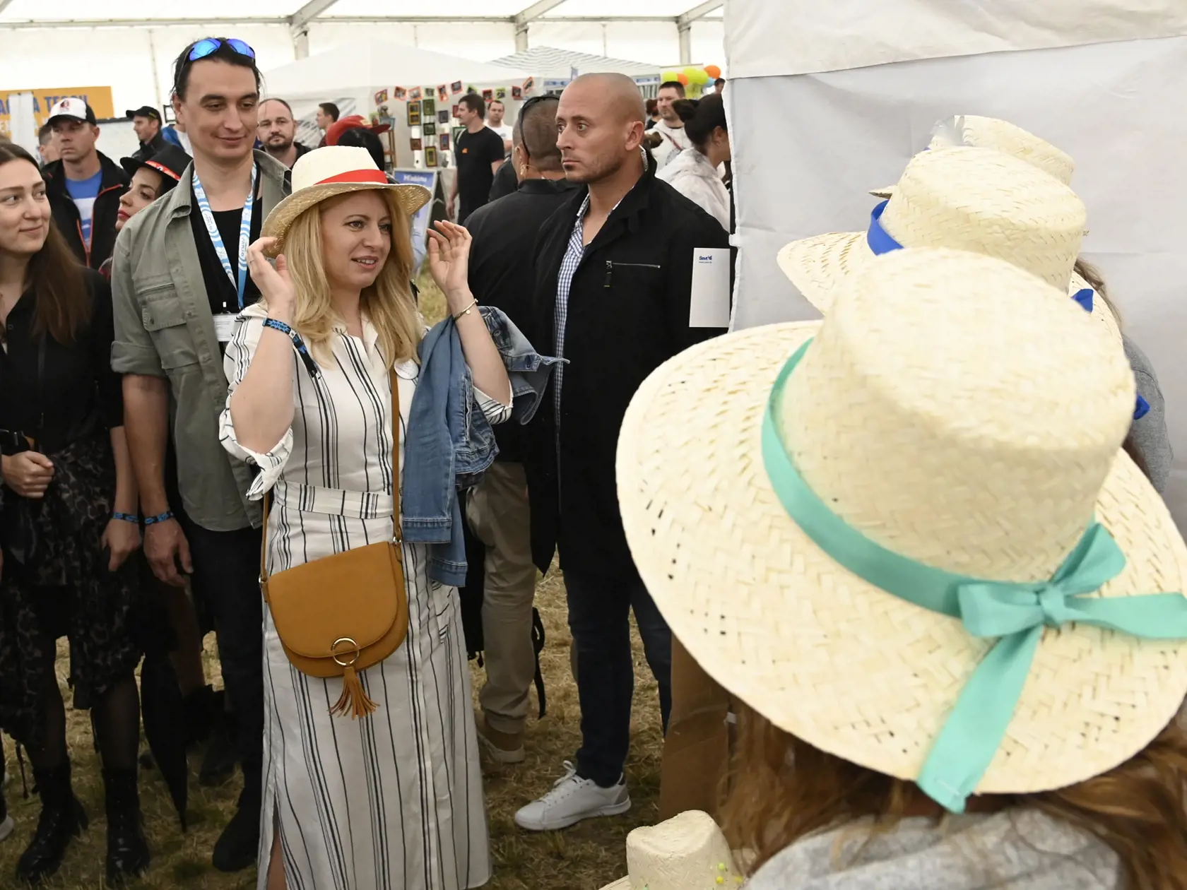 Prezidentka SR Zuzana Čaputová na Pohode. (archívny záber)