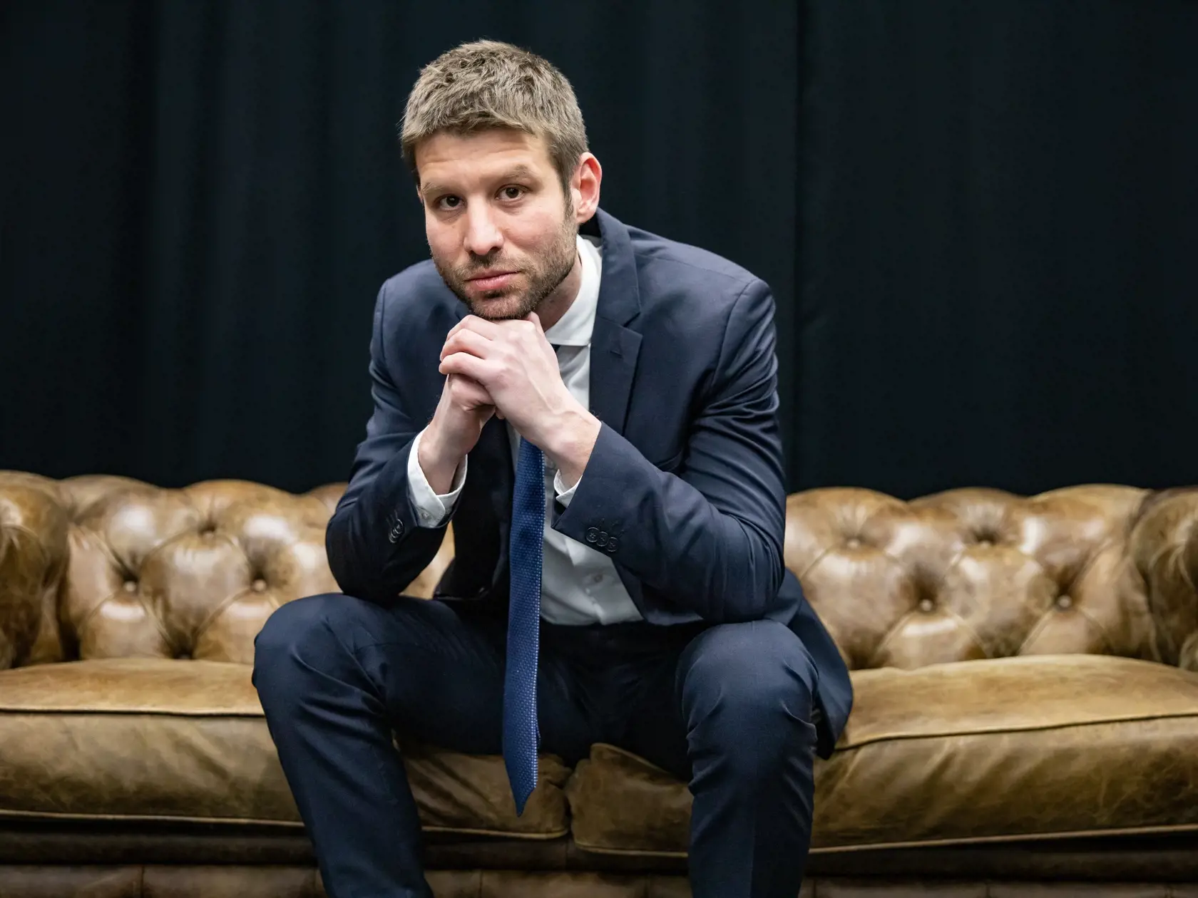 Na snímke je Michal Šimečka (PS), podpredseda EP, predseda strany.