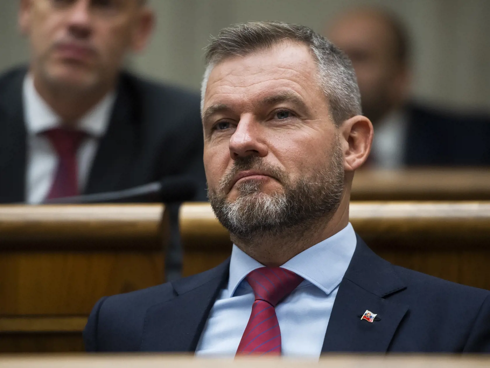 Na snímke poslanec NRSR Peter Pellegrini (nezaradený) počas rokovania 72. schôdze NR SR v Bratislave 20. septembra 2022.