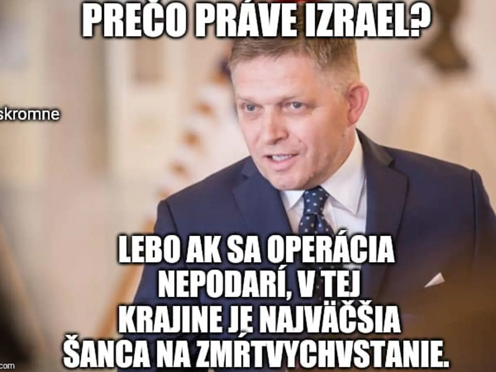 Éterom kolovali informácie, že Fico si išiel liečiť srdce do Izraela, neskôr ju sám expremiér dementoval