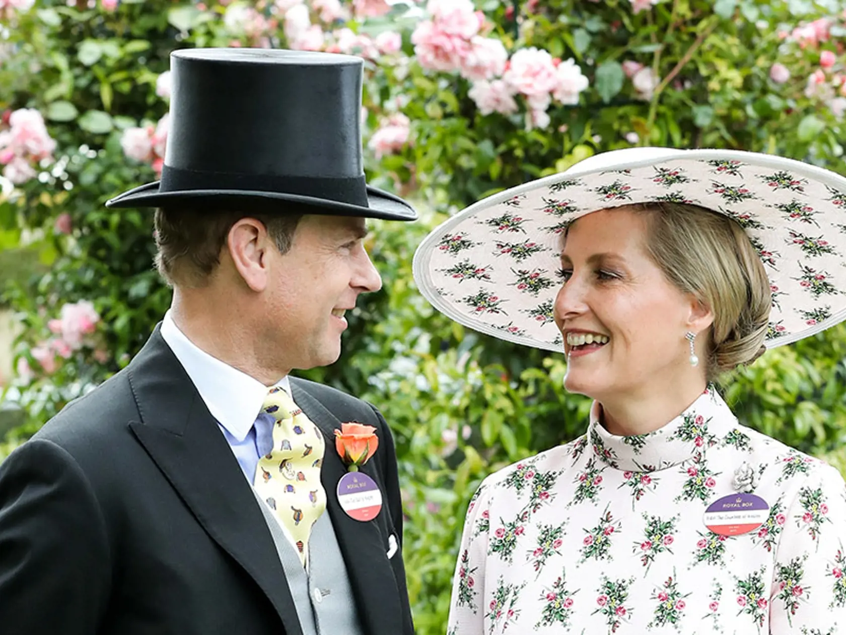 princ Edward a manželka Sophie 