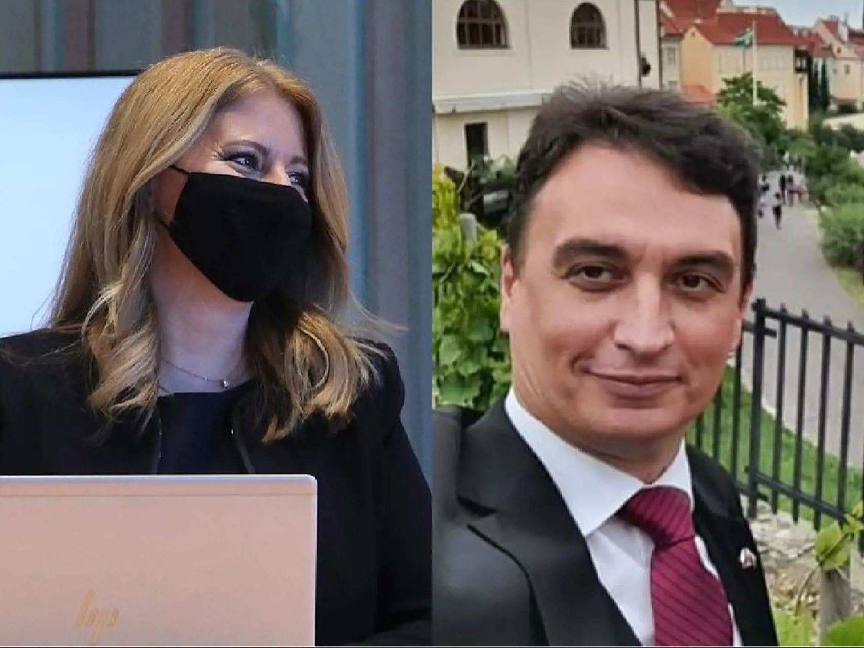 Zuzana Čaputová a Juraj Rizman.