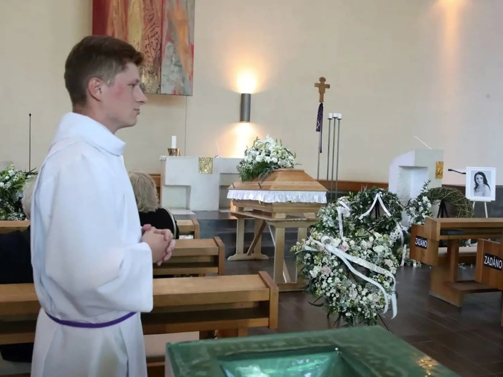 Posledné zbohom speváčke Patricii Janečkovej (†25), ktorá podľahla rakovine.
