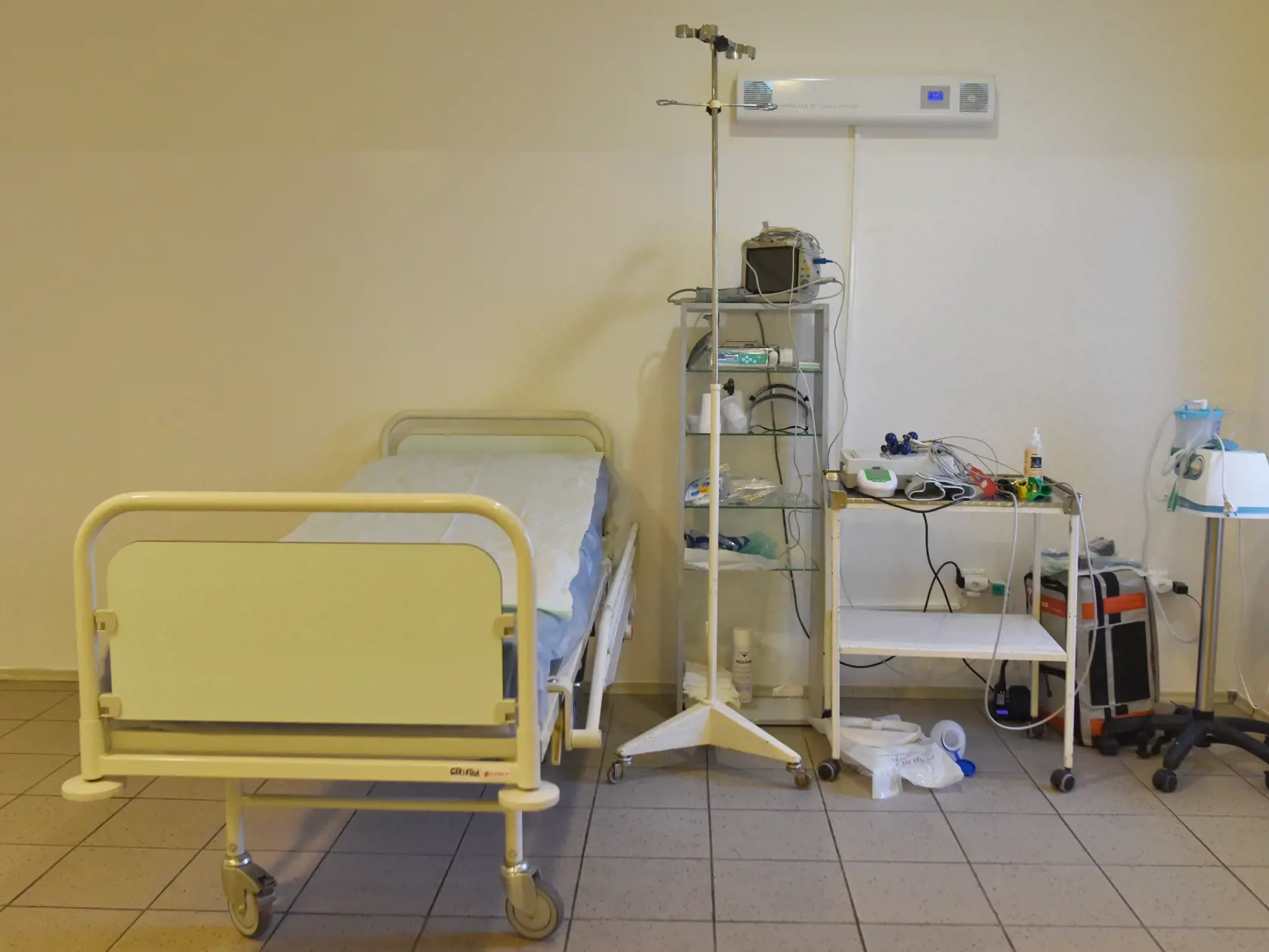 Priestory červenej zóny COVID-19.