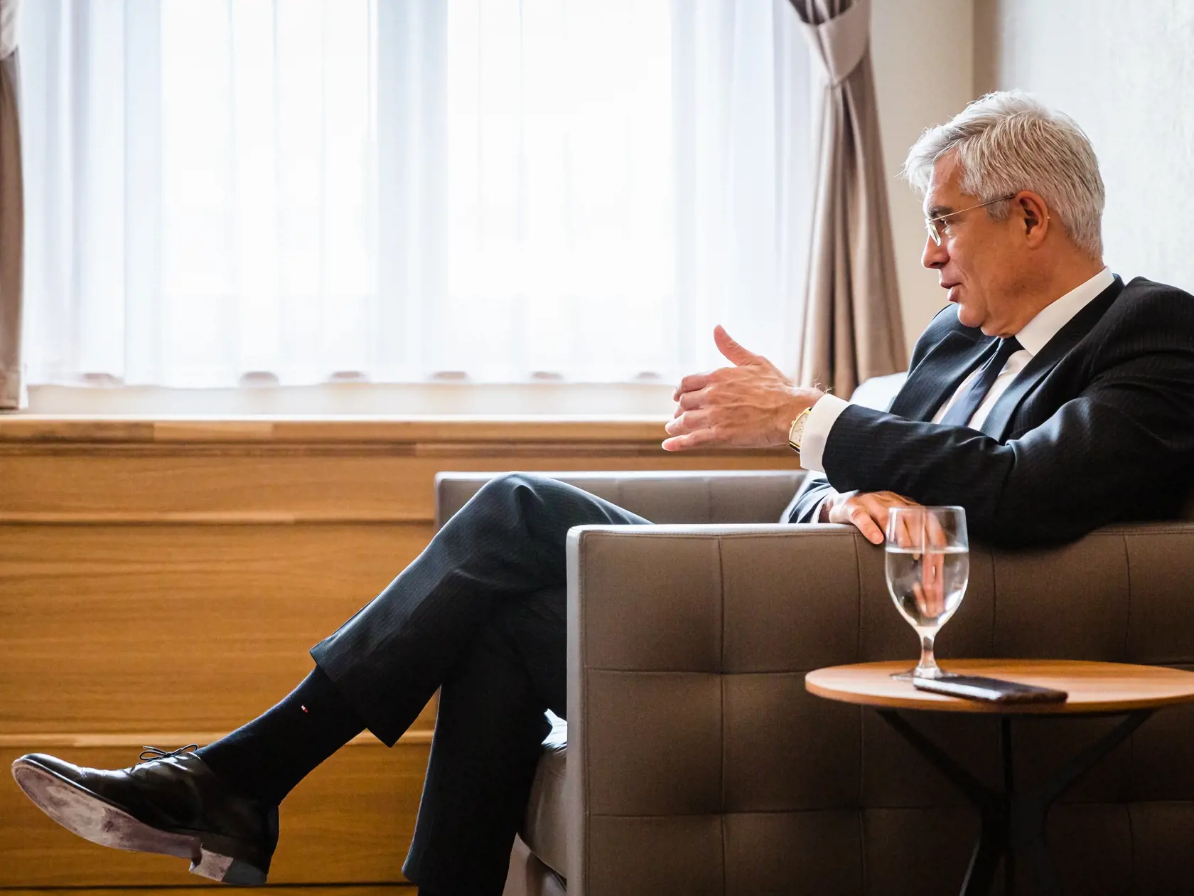 Na snímke: slovenský diplomat a politik, bývalý veľvyslanec Slovenska v Spojených štátoch, v súčastnosti minister zahraničných vecí a európskych záležitostí Slovenskej republiky, Ivan Korčok.