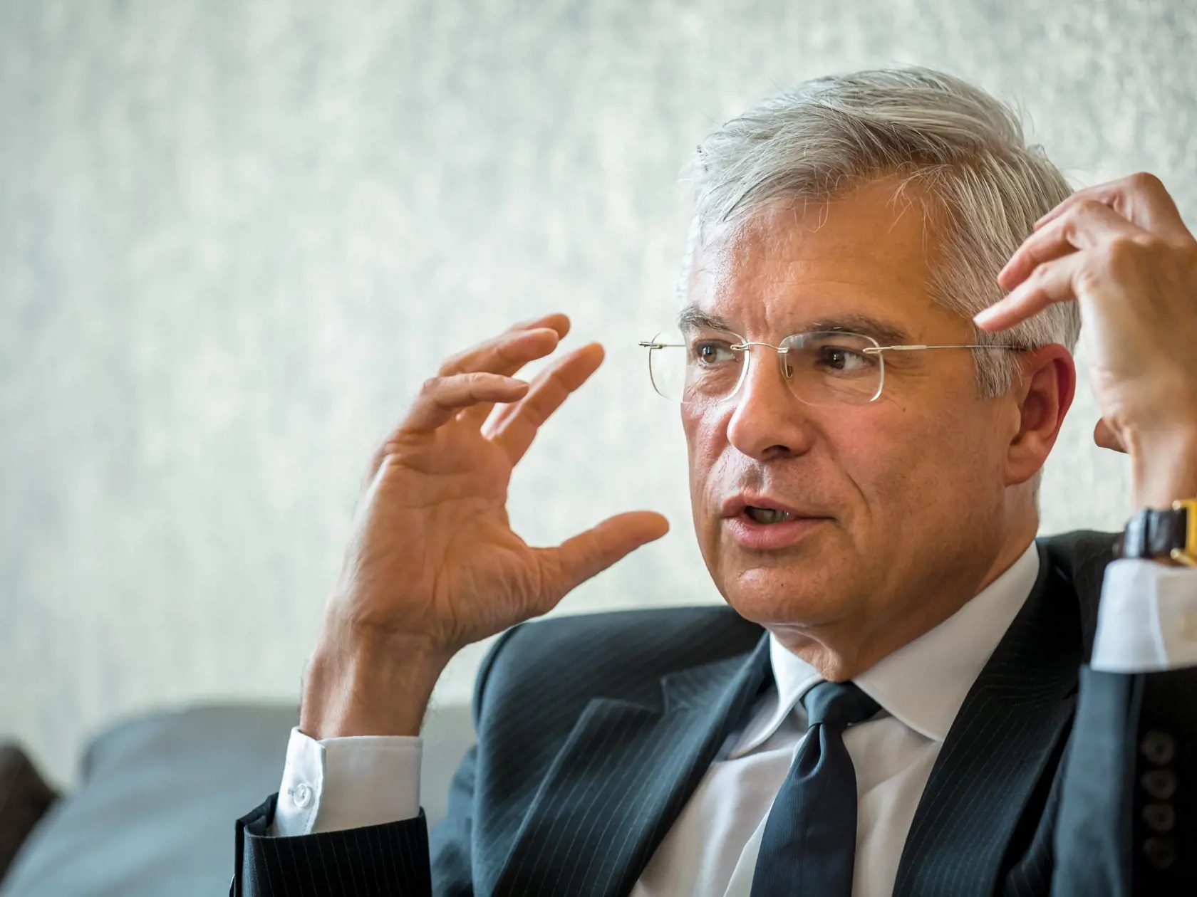 Na snímke: slovenský diplomat a politik, bývalý veľvyslanec Slovenska v Spojených štátoch, v súčastnosti minister zahraničných vecí a európskych záležitostí Slovenskej republiky, Ivan Korčok.
