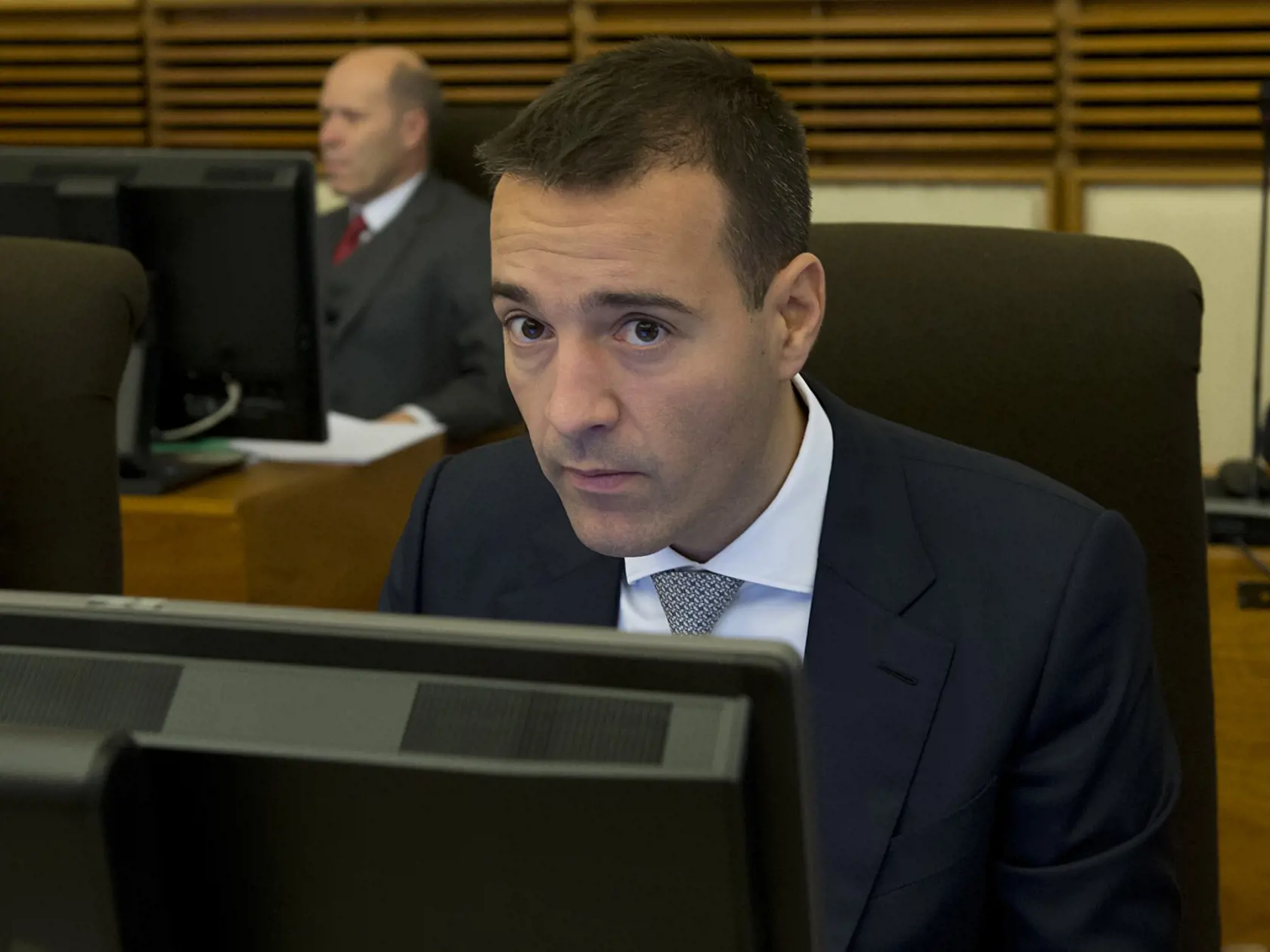 Na snímke minister zdravotníctva SR Tomáš Drucker počas rokovania 34. schôdze vlády SR v Bratislave 2. novembra 2016. FOTO TASR - Martin Baumann