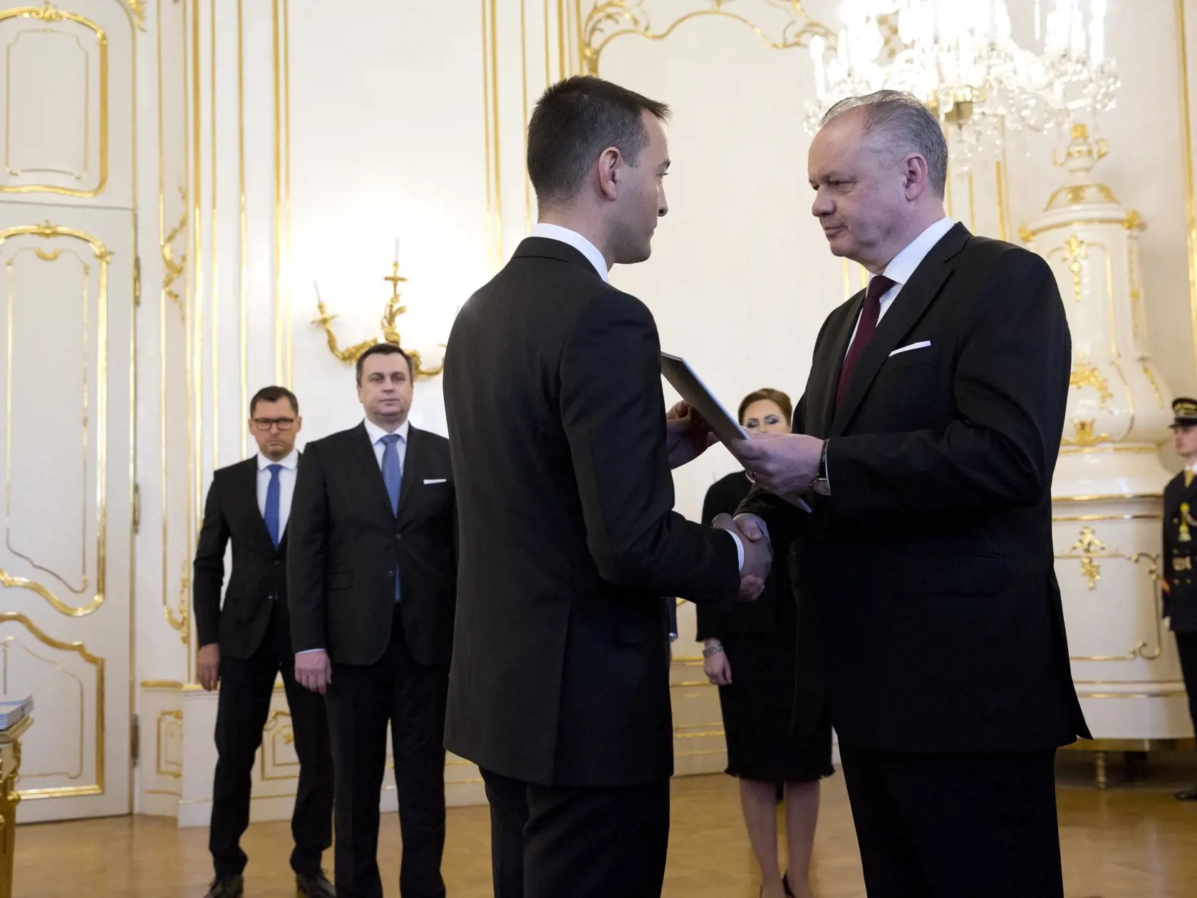 Nová vláda Petra Pellegriniho
Na snímke nový minister vútra Tomáš Drucker