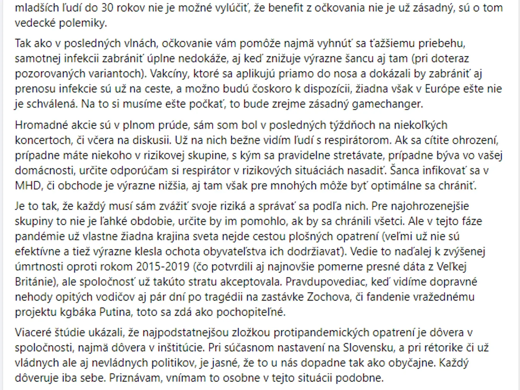 Matematik Kollár: Nová vlnu pandémie je tu! 

status 2/3