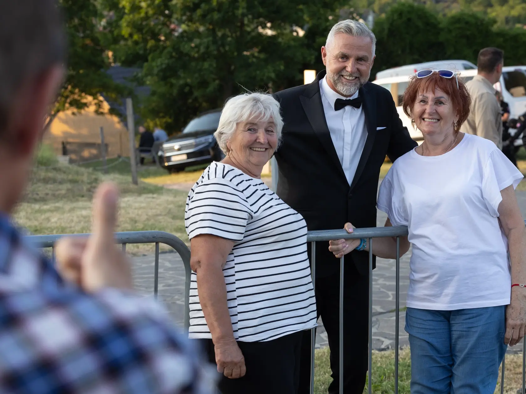 Na sviatok svätého Cyrila a Metoda sa na hrade Devín v Bratislave konali tradičné cyrilo-metodské oslavy. Pre návštevníkov bol počas celého dňa pripravený kultúrno-spoločenský program a viacero atrakcií. Večerný program bol vyhradený pre predstaviteľov štátu a pozvaných hostí. Na snímke je Tibor Gašpar.
