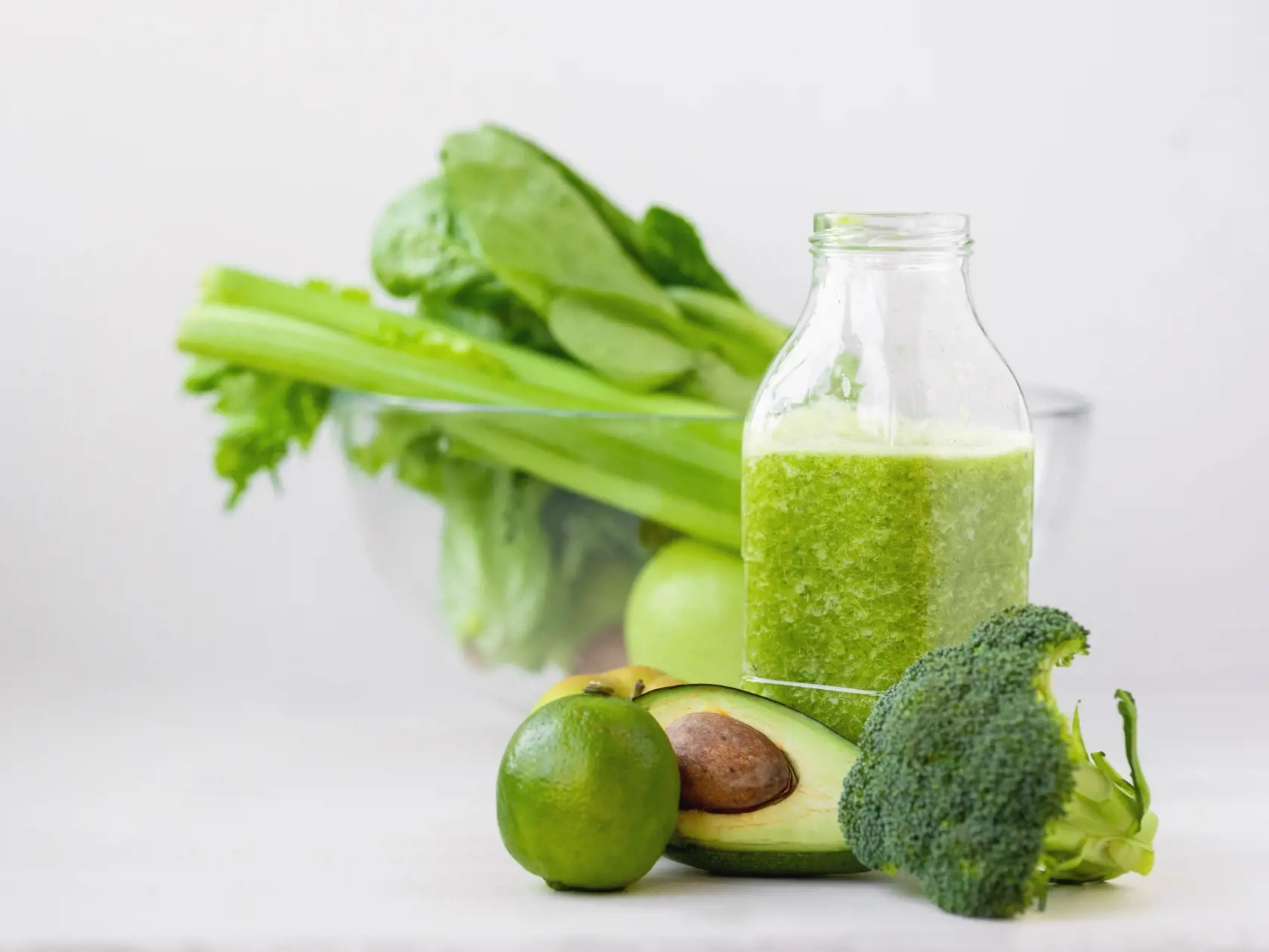 Zdravé zelené smoothie je ideálne na ráno.