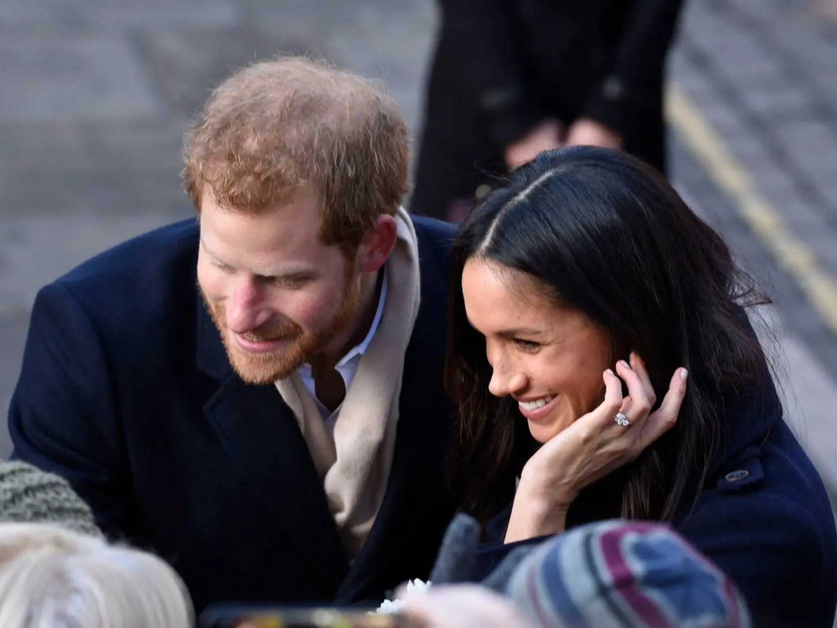 Nottingham, UNITED KINGDOM  - The newly-engaged couple Prince Harry and Meghan Markle make a public appearance during their visit to Nottingham raising awareness of â€“ HIV/AIDS and youth crime. The couple visit the Nottingham Contemporary which will be hosting a Terrence Higgins Trust World AIDS Day charity fair.    Pictured: Prince Harry and Meghan Markle    BACKGRID UK 1 DECEMBER 2017     UK: +44 208 344 2007 / uksales@backgrid.com    USA: +1 310 798 9111 / usasales@backgrid.com    *UK Client