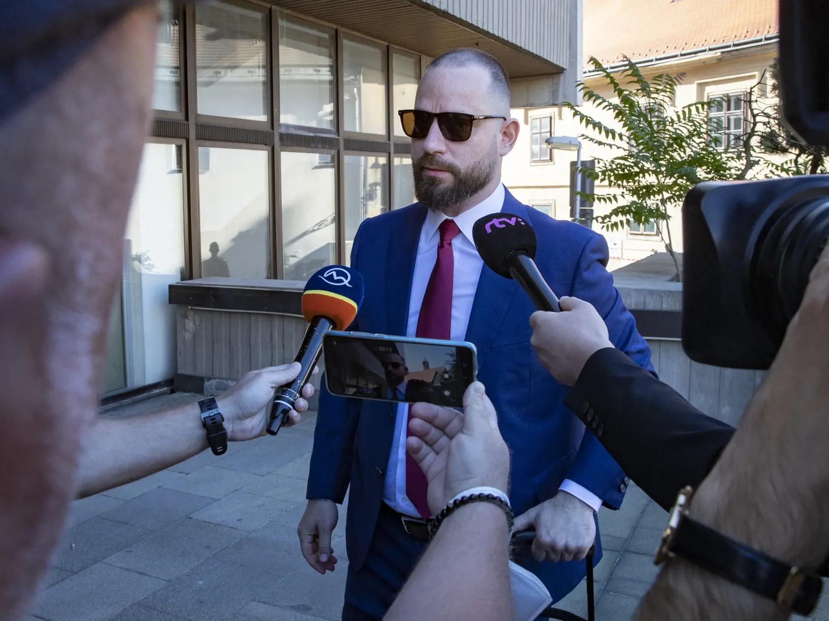 Verejné zasadnutie Najvyššieho súdu SR vo veci odvolania voči rozsudku v prípade vraždy investigatívneho novinára Jána Kuciaka a jeho snúbenice Martiny Kušnírovej. Na snímke je advokát Marek Para, obhájca Mariána Kočnera.