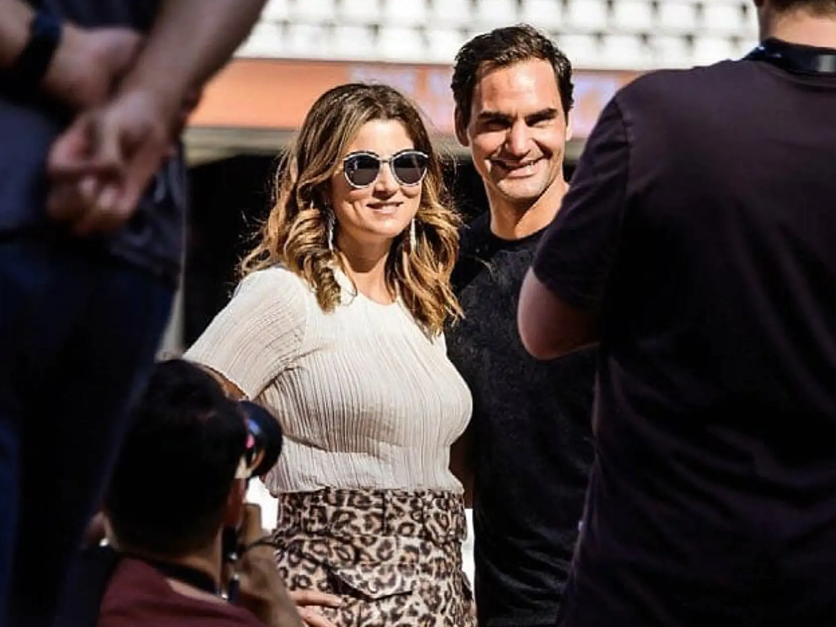 Roger Federer a Mirka Federerová