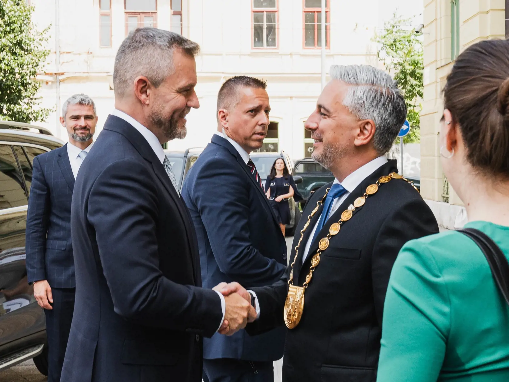 Prezident Peter Pellegrini navštívil v Košiciach aj župana Rastislava Trnku.