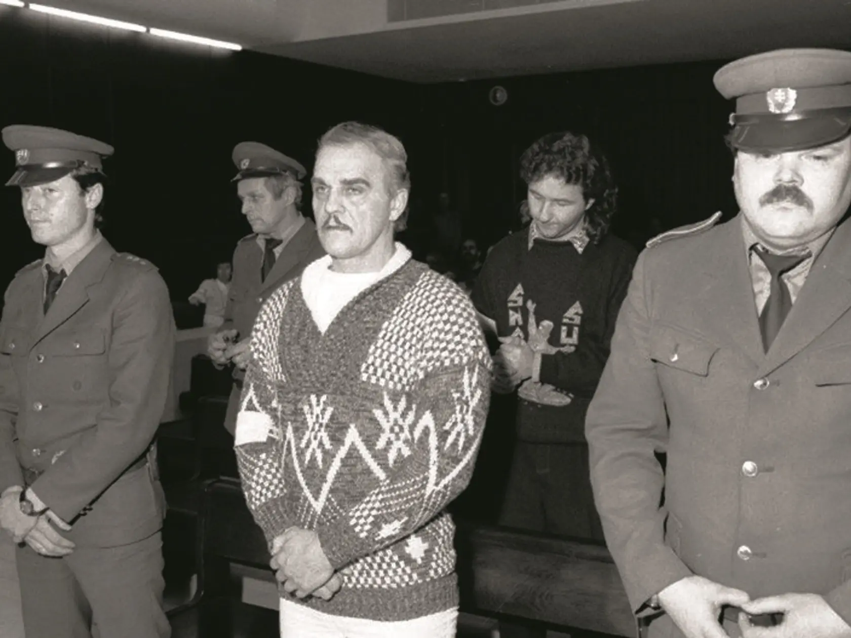 Na súde v roku 1991: Ján Molnár a Ľubomír Masár.