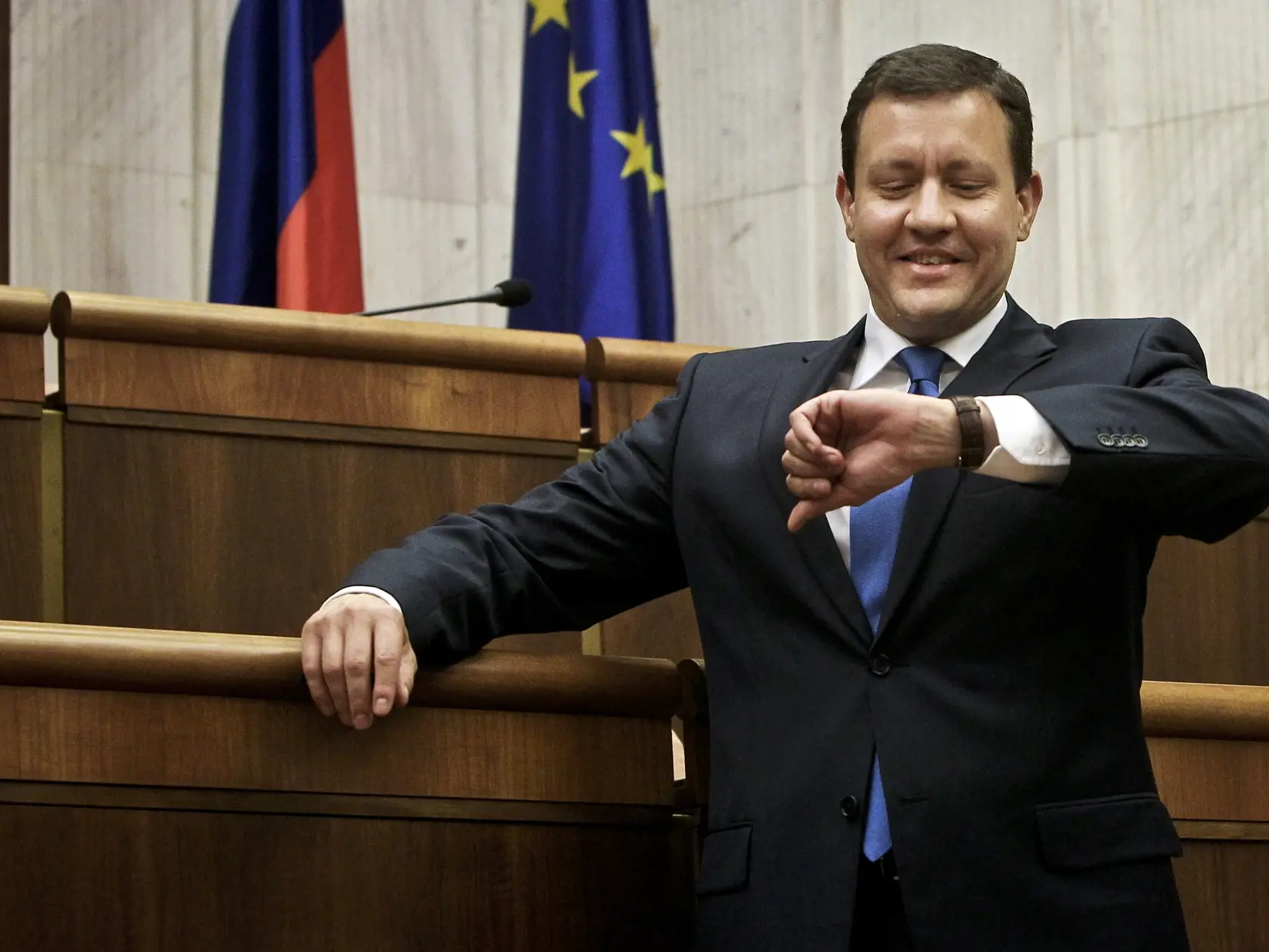 Daniel Lipšic v časoch, kedy bol ešte politikom. Neskôr sa stal advokátom a napokon špeciálnym prokurátorom.