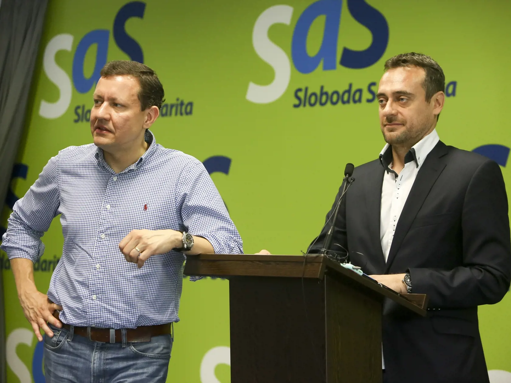 Daniel Lipšic v časoch, kedy bol ešte politikom. Neskôr sa stal advokátom a napokon špeciálnym prokurátorom.