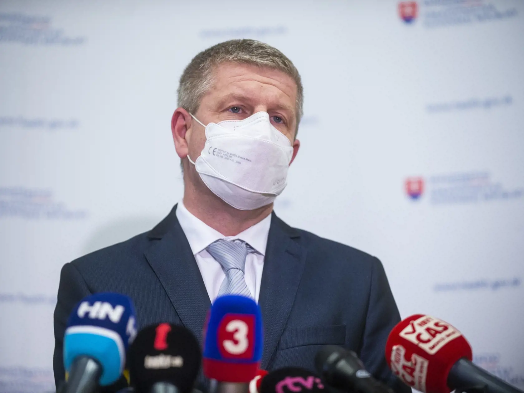 Na snímke minister zdravotníctva SR Vladimír Lengvarský, ktorý informoval o novej forme pravidiel.