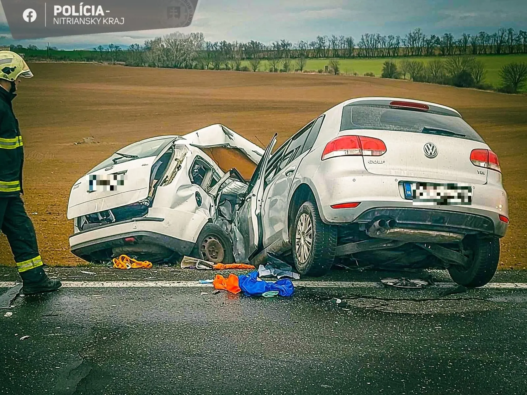 Pri dopravnej nehode neďaleko Nitry prišla o život 48-ročná žena.