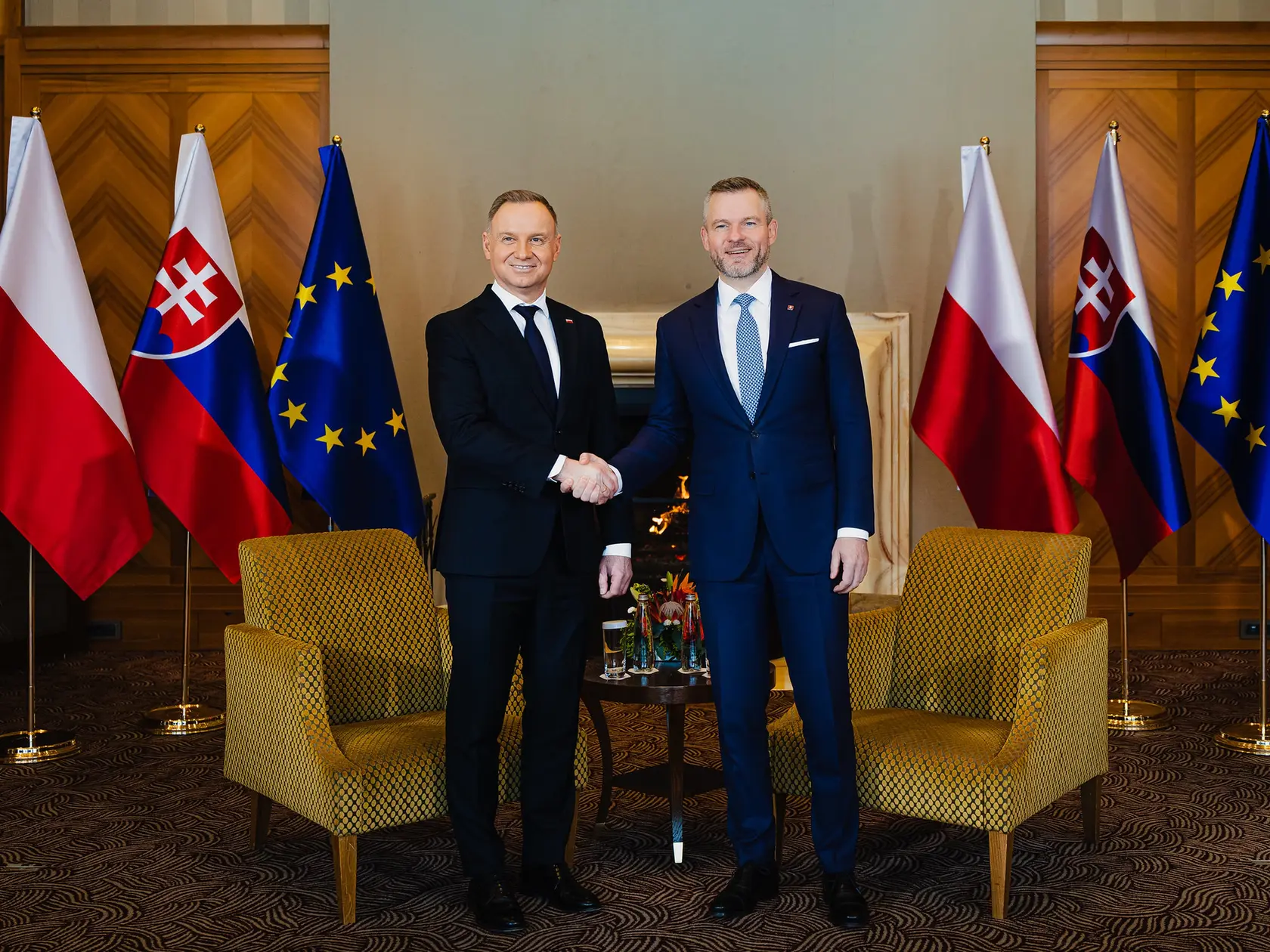 Rozlúčková návšteva prezidenta Poľskej republiky Andrzeja Dudu