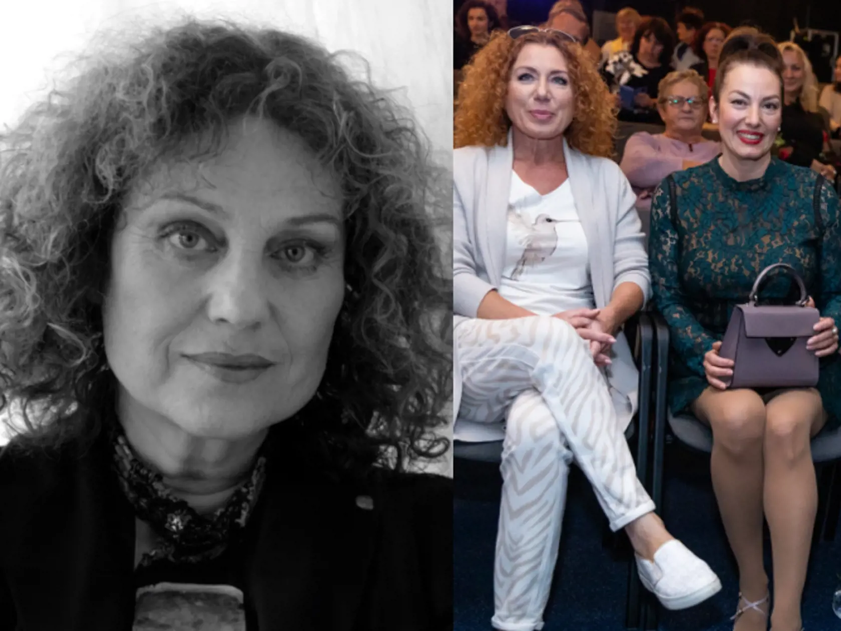 10 mesiacov po smrti herečky Sone Valentovej (†76): V divadle sa s ňou lúčilo pár hercov. Na snímke Gabika Dzuríková a Katarína Hasprová.