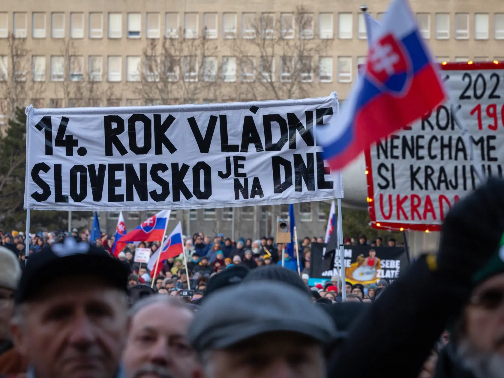 Spoločné zhromaždenie - Sedem rokov bez Jána a Martiny - Slovensko je Európa.
Spomienkovo-protestné zhromaždenie na Námestí slobody pri príležitosti výročia vraždy novinára Jána Kuciaka a jeho snúbenice Martiny Kušnírovej.
