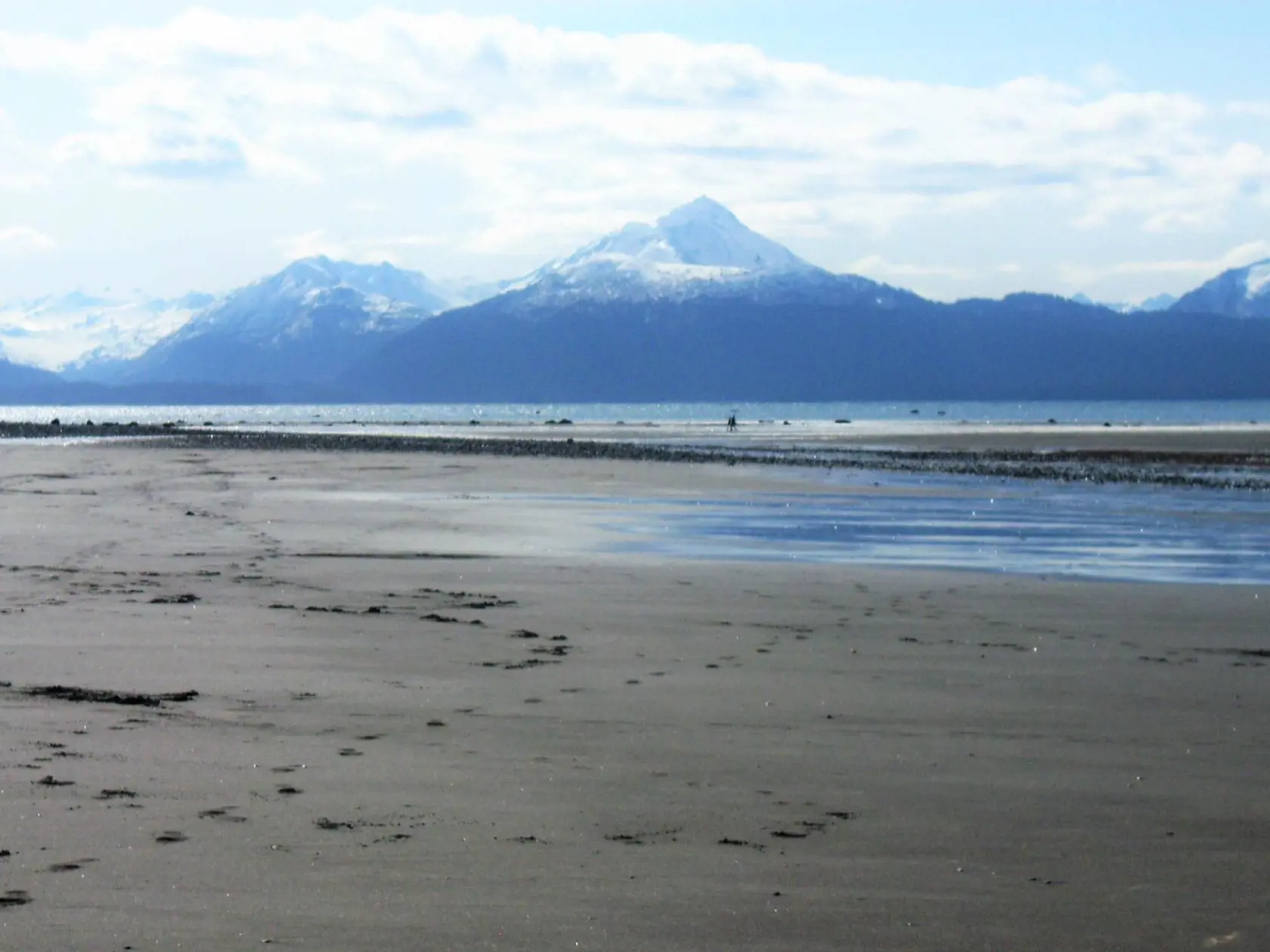 Beluga Slough Trail, Homer, Aljaška.