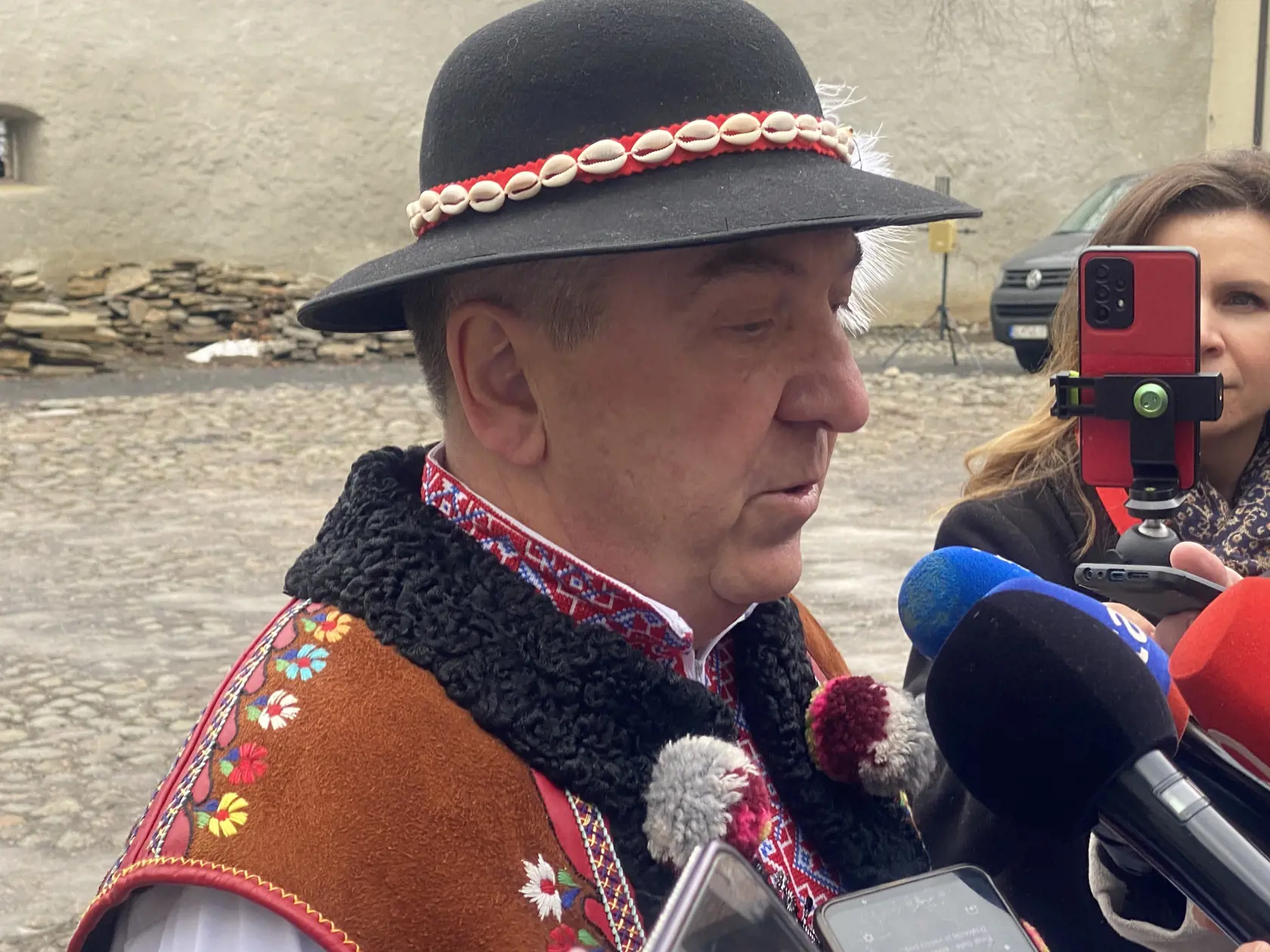 Starosta obce Ždiar Pavol Bekeš.