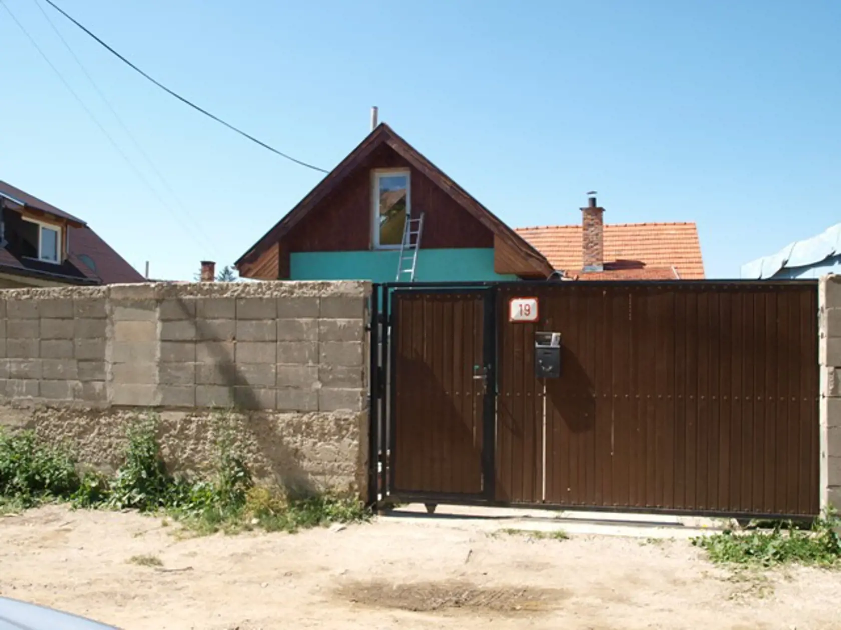 Tu býval
športovec
s rodinou.
